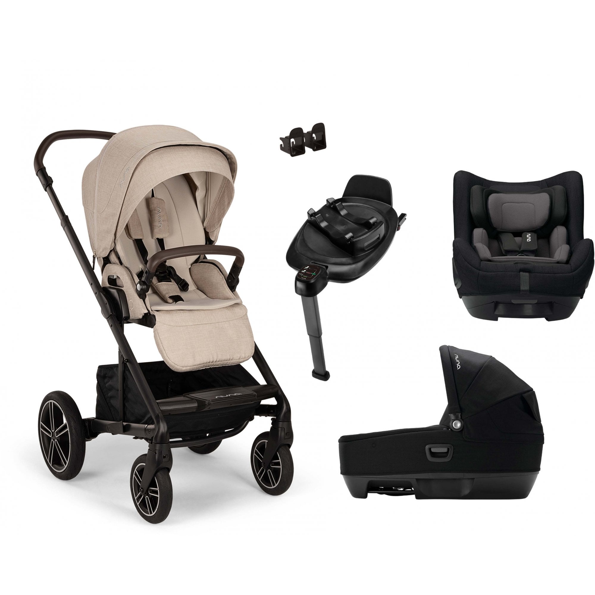 Nuna Mixx Next Generation Cari Bundle Biscotti