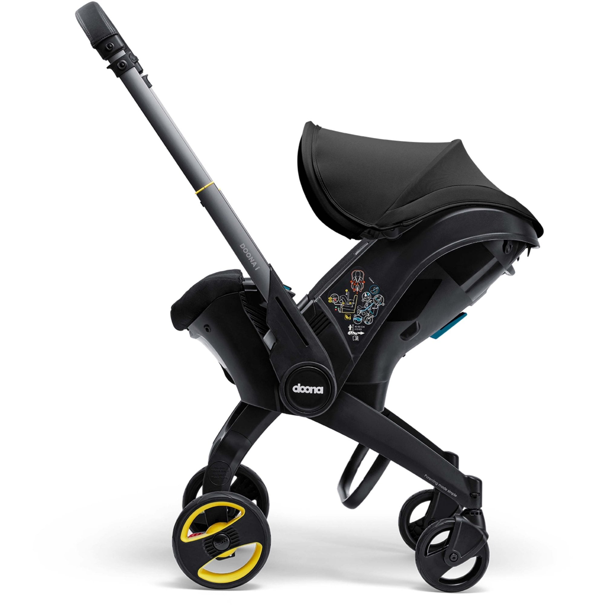 Doona i Car Seat & Stroller Nitro Black