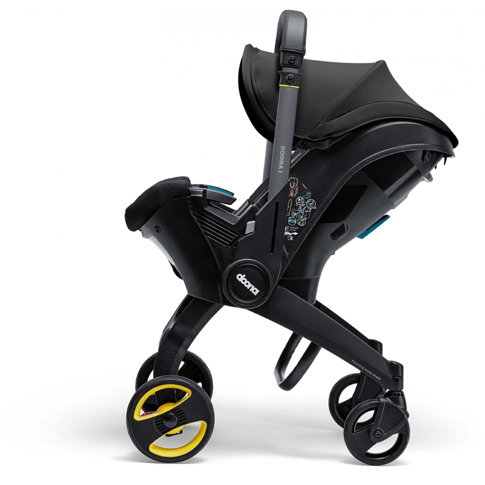 Doona i Car Seat & Stroller Nitro Black