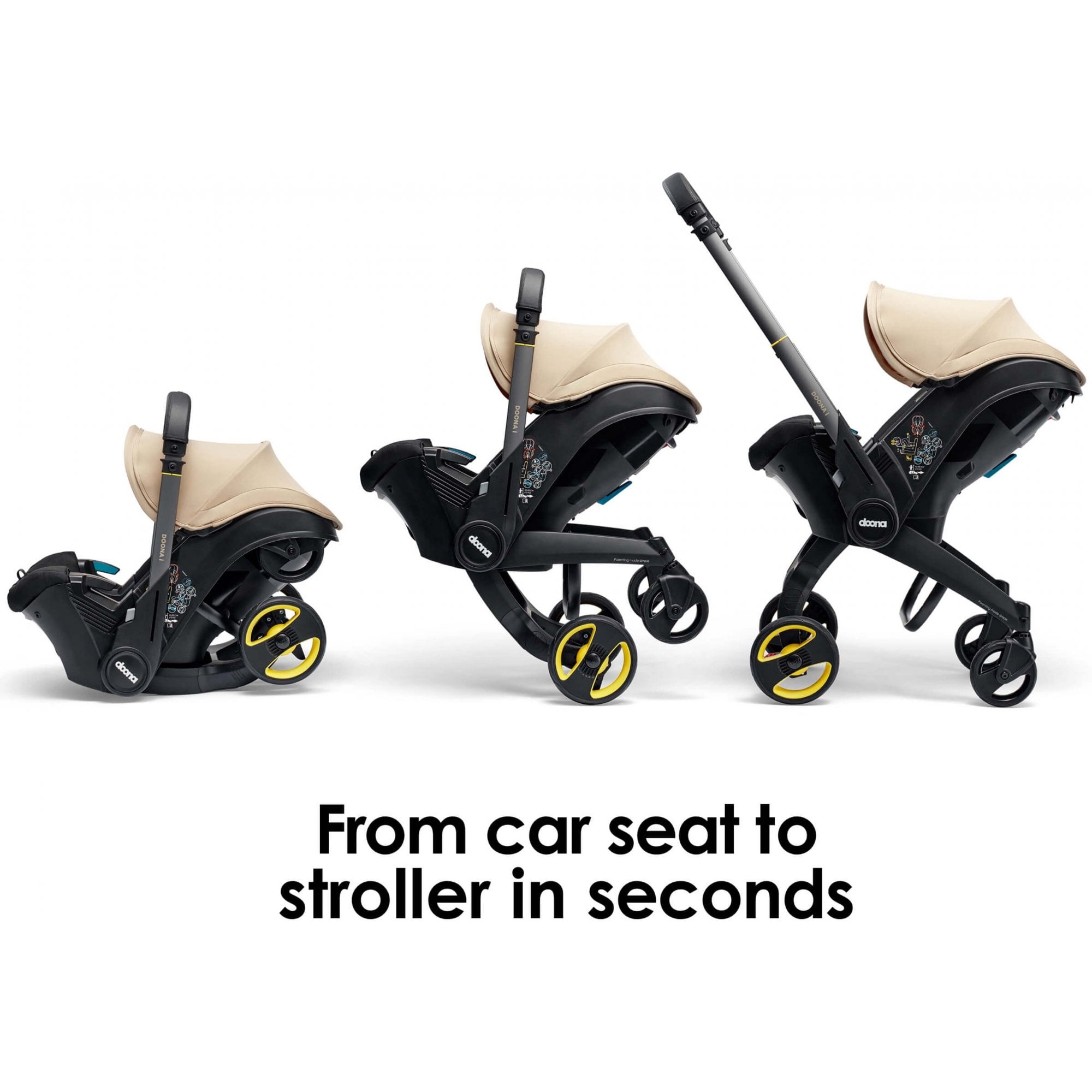 Doona i Car Seat & Stroller Sahara Sand