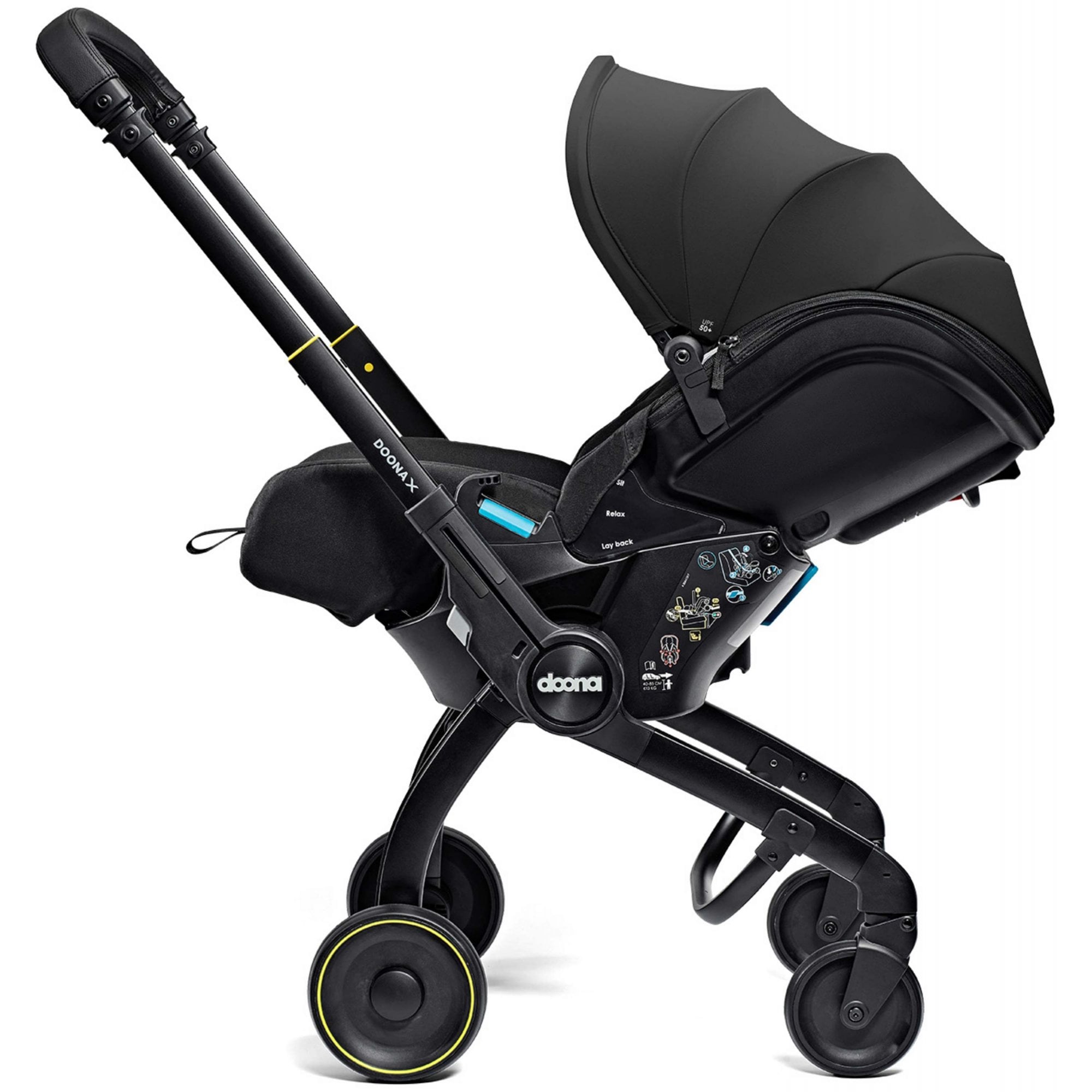Doona X Car Seat & Stroller Nitro Black