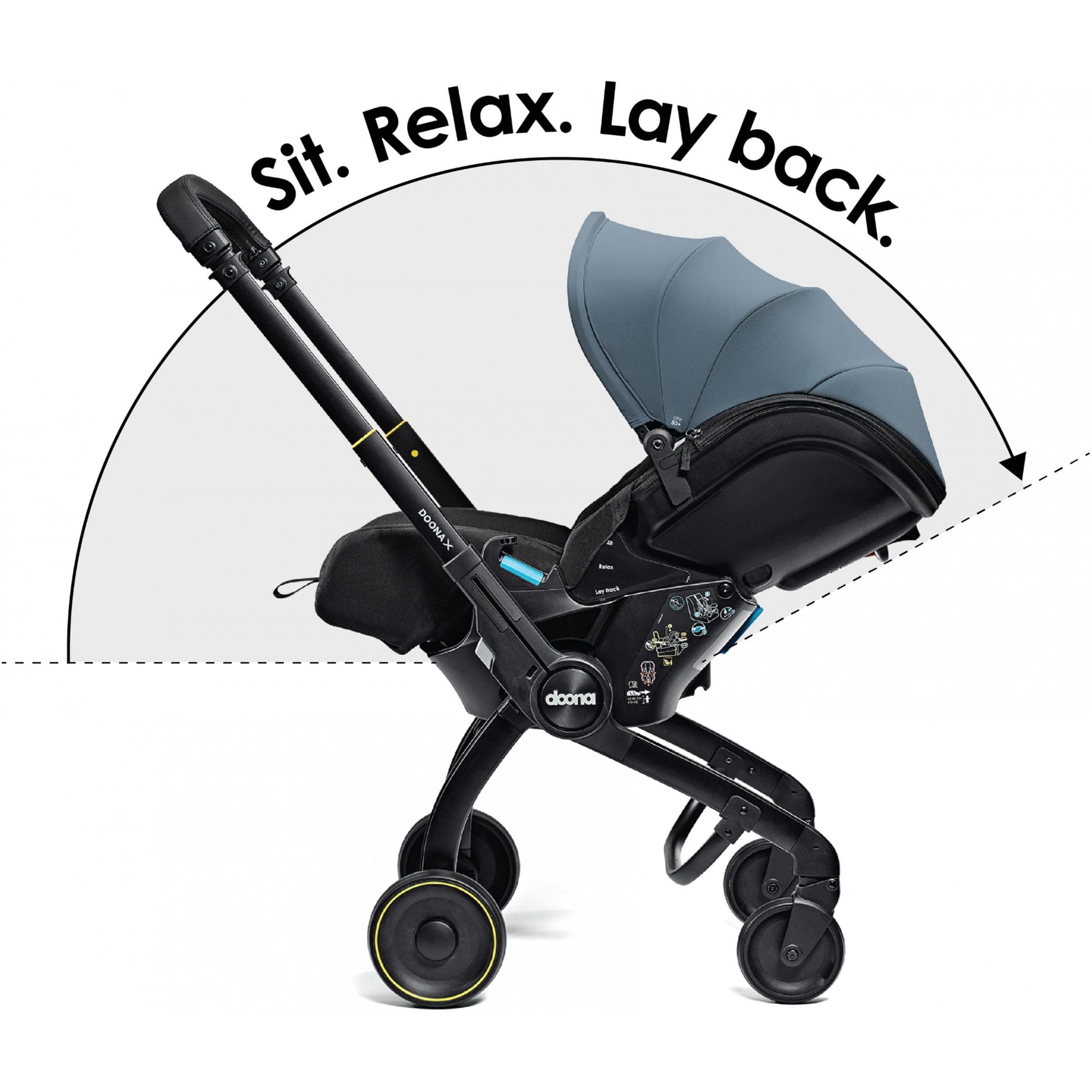 Doona X Car Seat & Stroller Ocean Blue