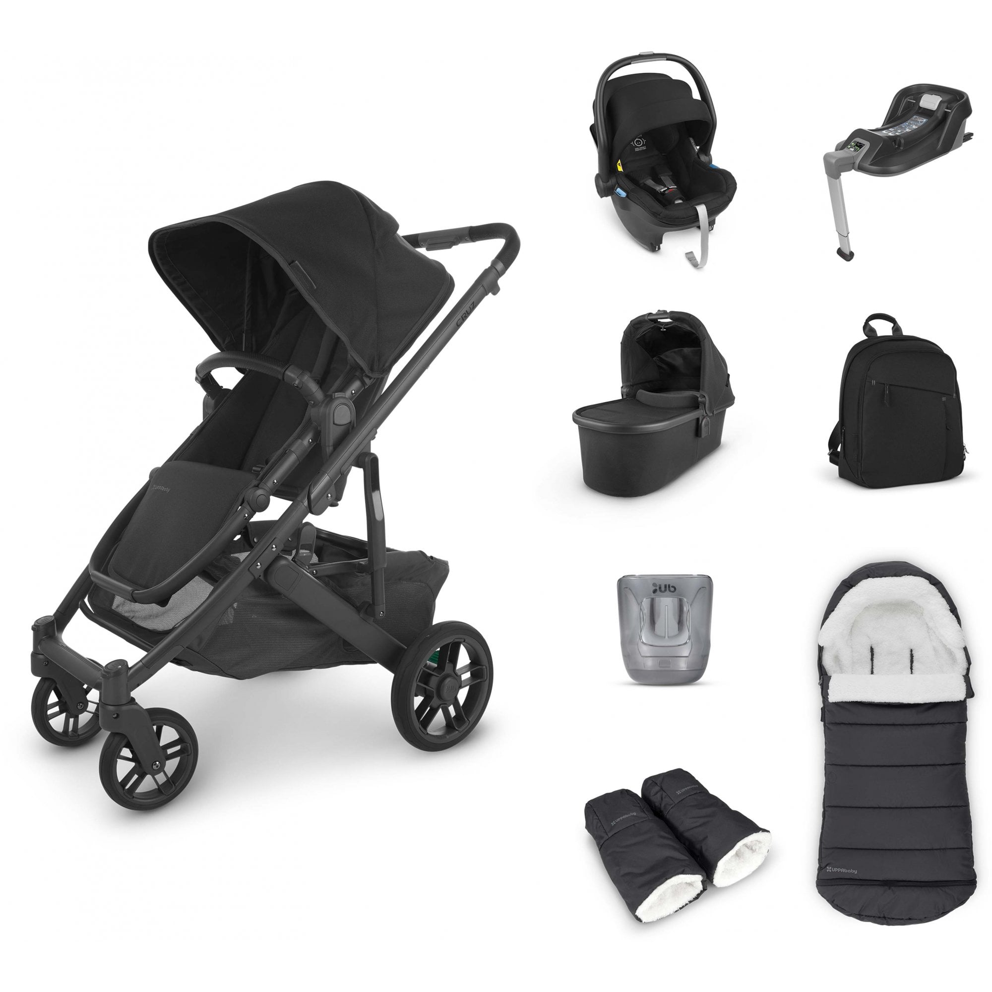 Uppababy Cruz V2 + Mesa + Base + Accessories Bundle Jake