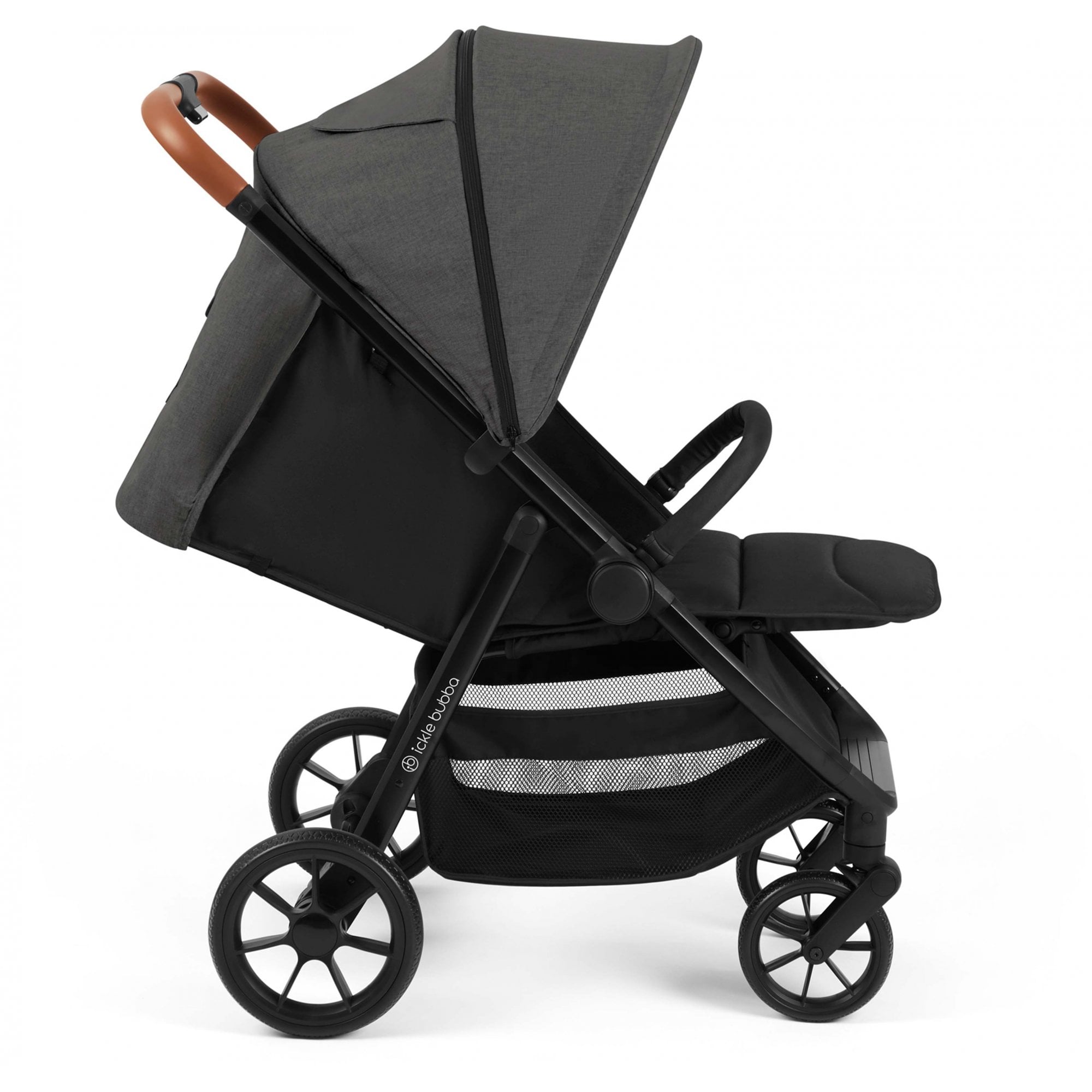 Ickle Bubba Stomp Stride Max Stroller Charcoal Grey