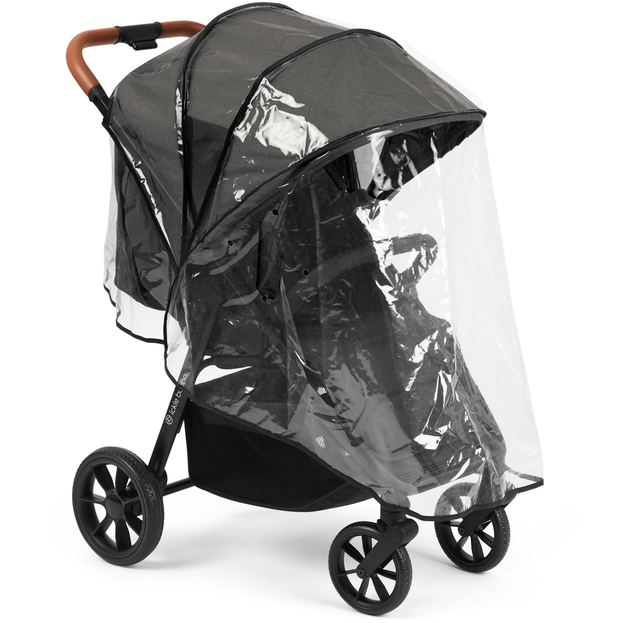 Ickle Bubba Stomp Stride Max Stroller Charcoal Grey