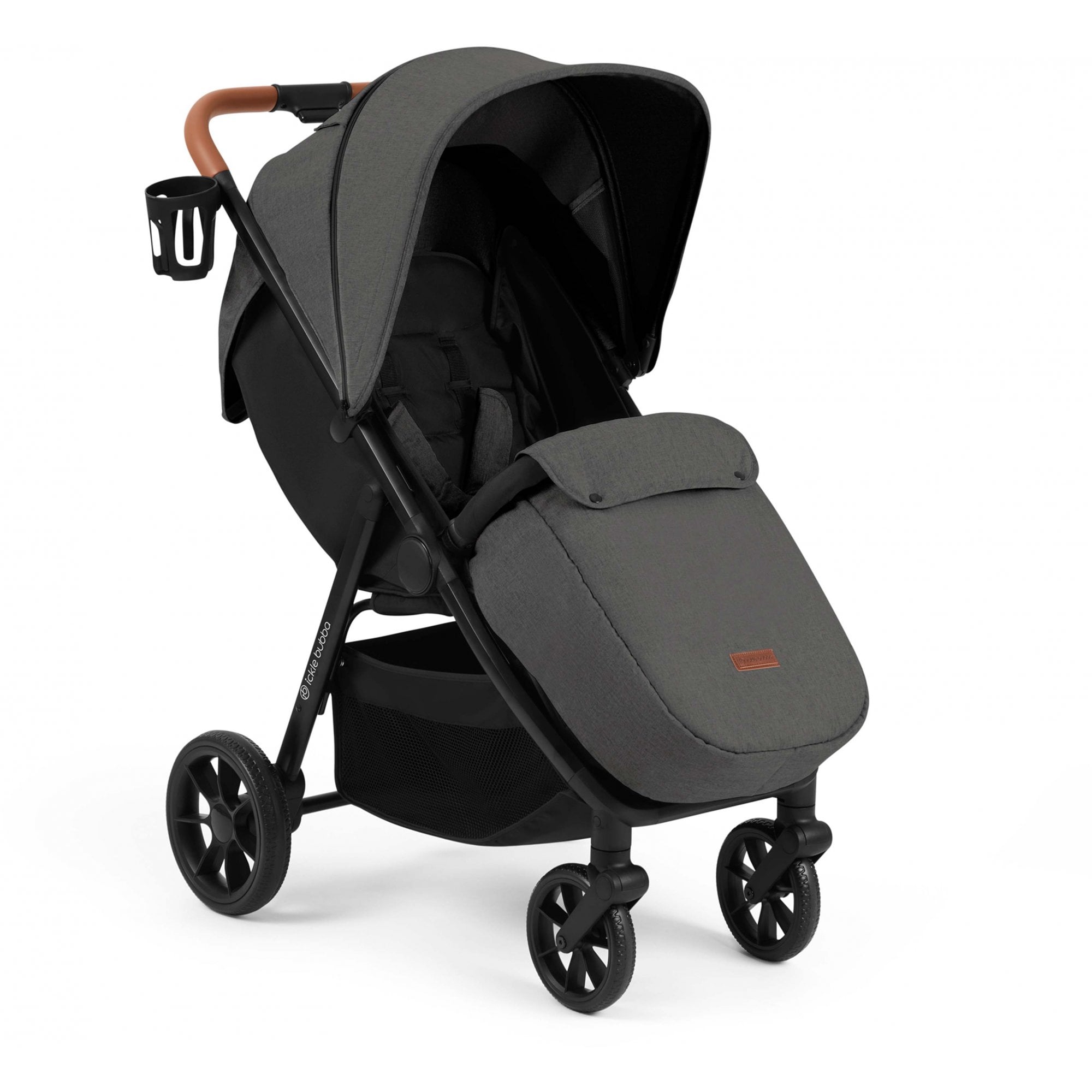 Ickle Bubba Stomp Stride Prime Stroller Charcoal Grey