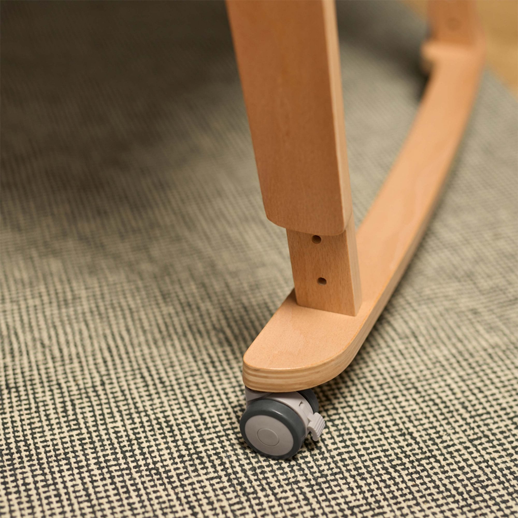 SNUZ SnuzPod Studio Bedside Crib Stockholm Natural