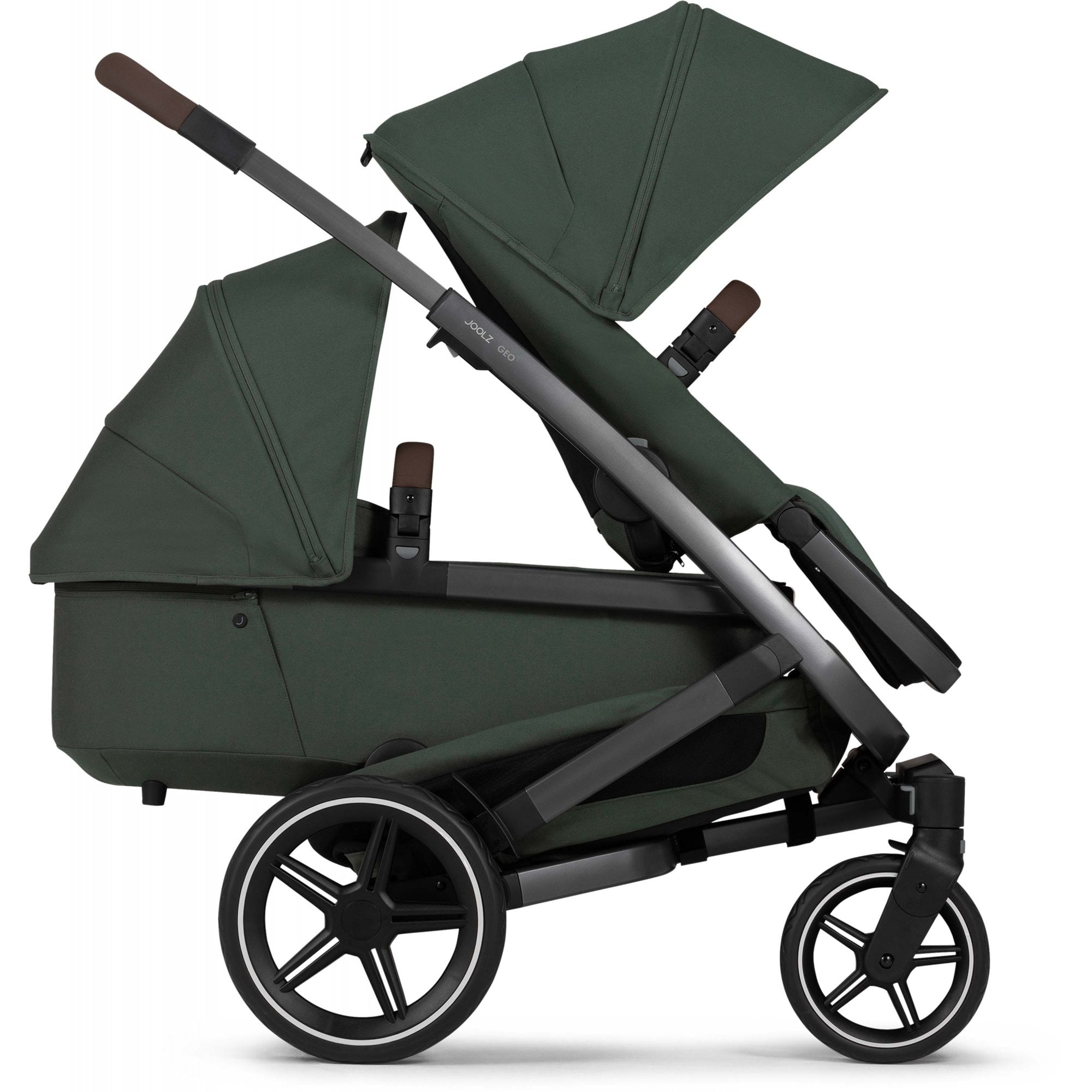 Joolz Geo3 Twin Pram Forest Green