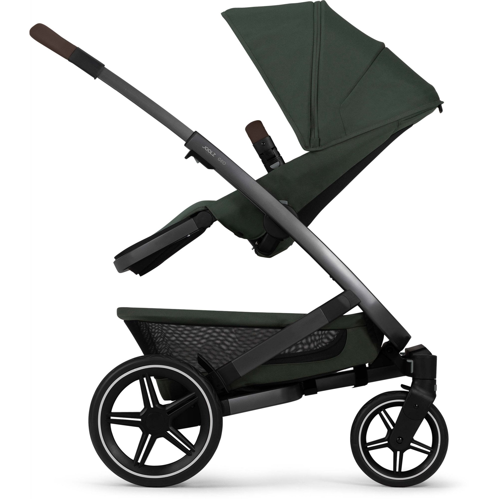 Joolz Geo3 Twin Pram Forest Green
