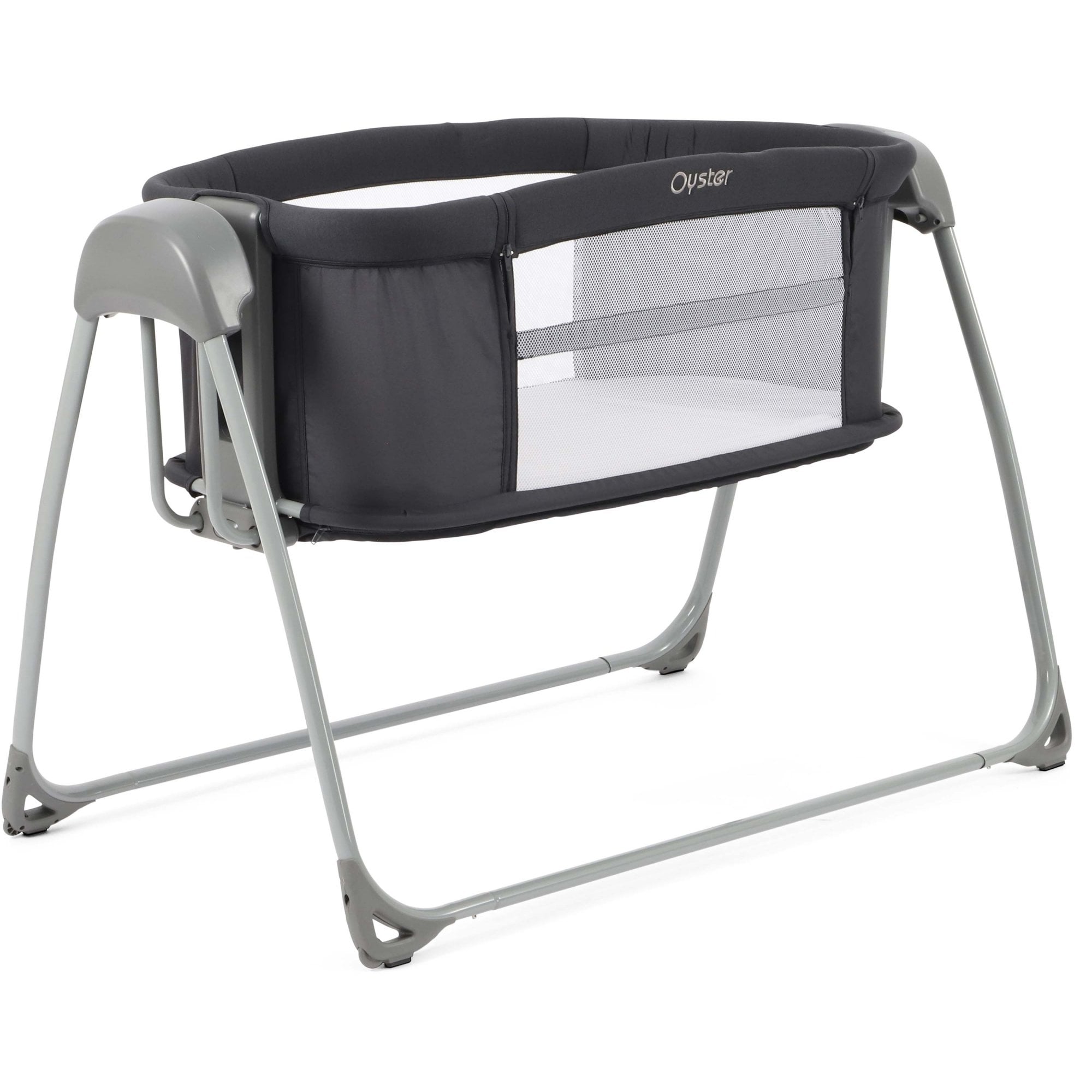 Oyster Home Swinging Crib Carbonite