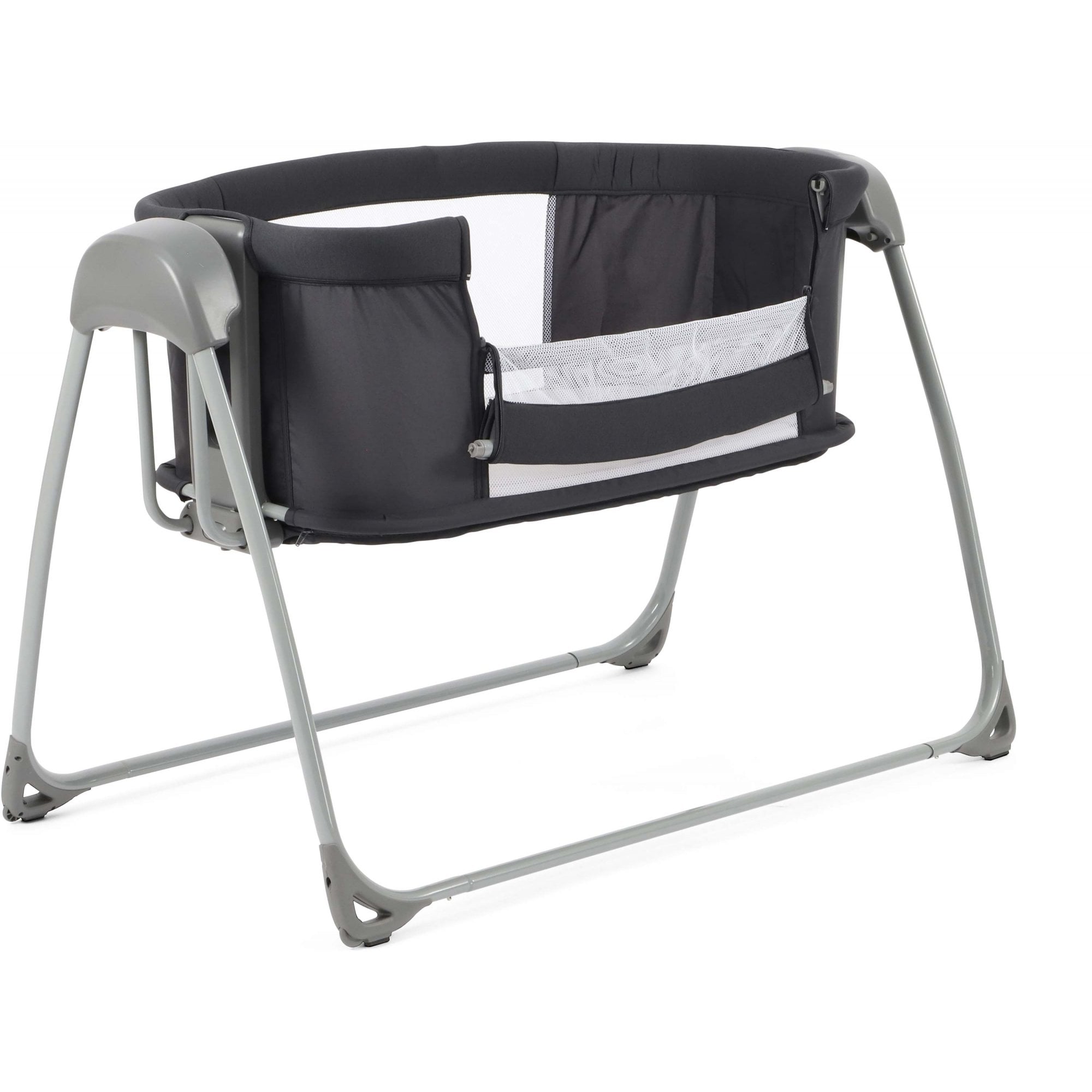 Oyster Home Swinging Crib Carbonite