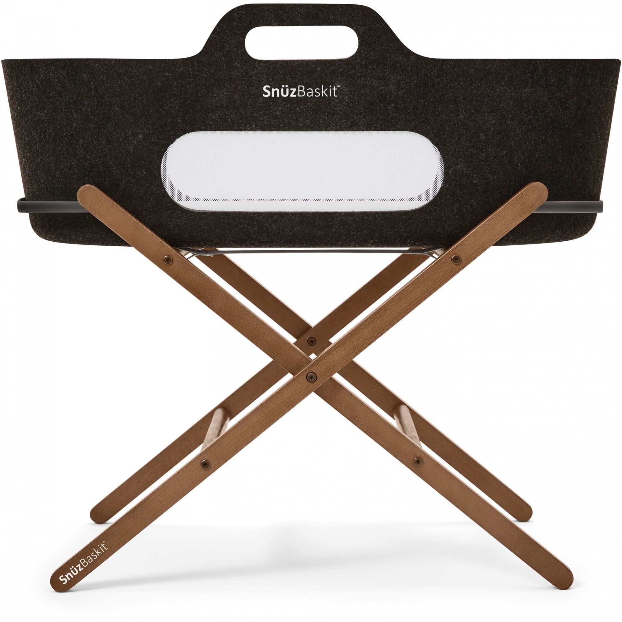 SNUZ SnuzBaskit Graphite & Walnut Stand