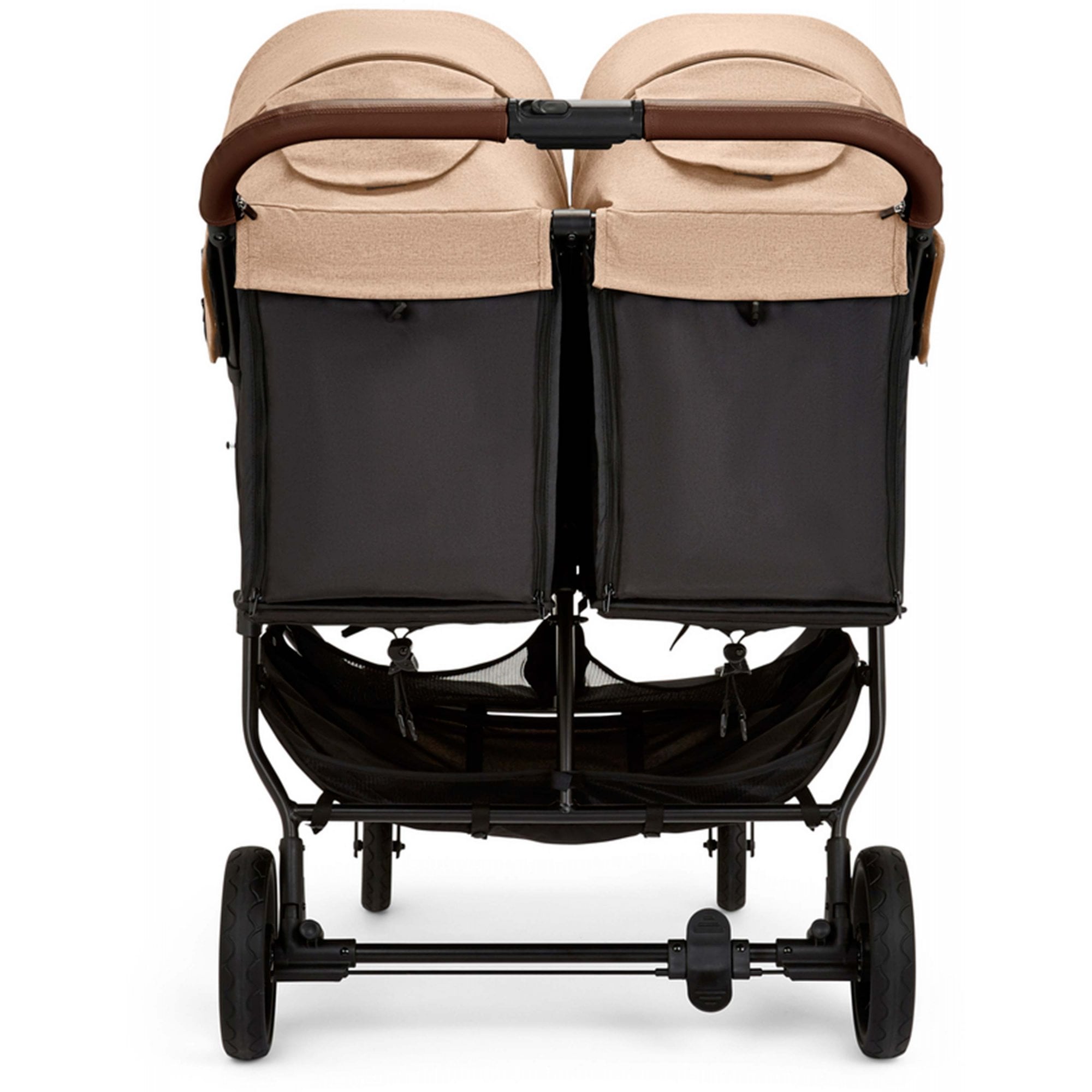 Ickle Bubba Venus Double Stroller Biscuit