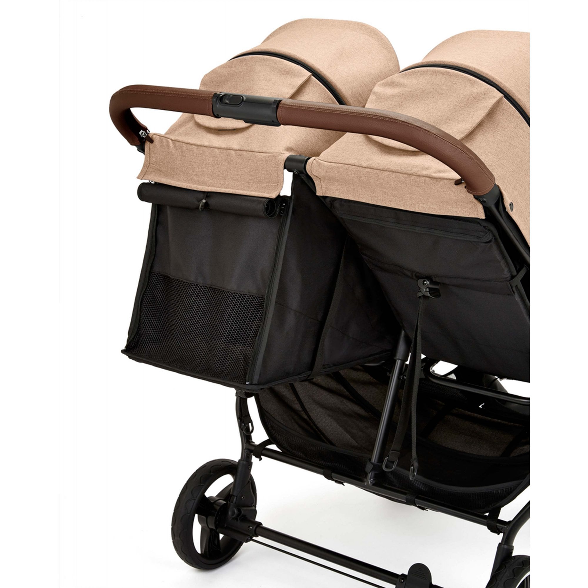 Ickle Bubba Venus Double Stroller Biscuit