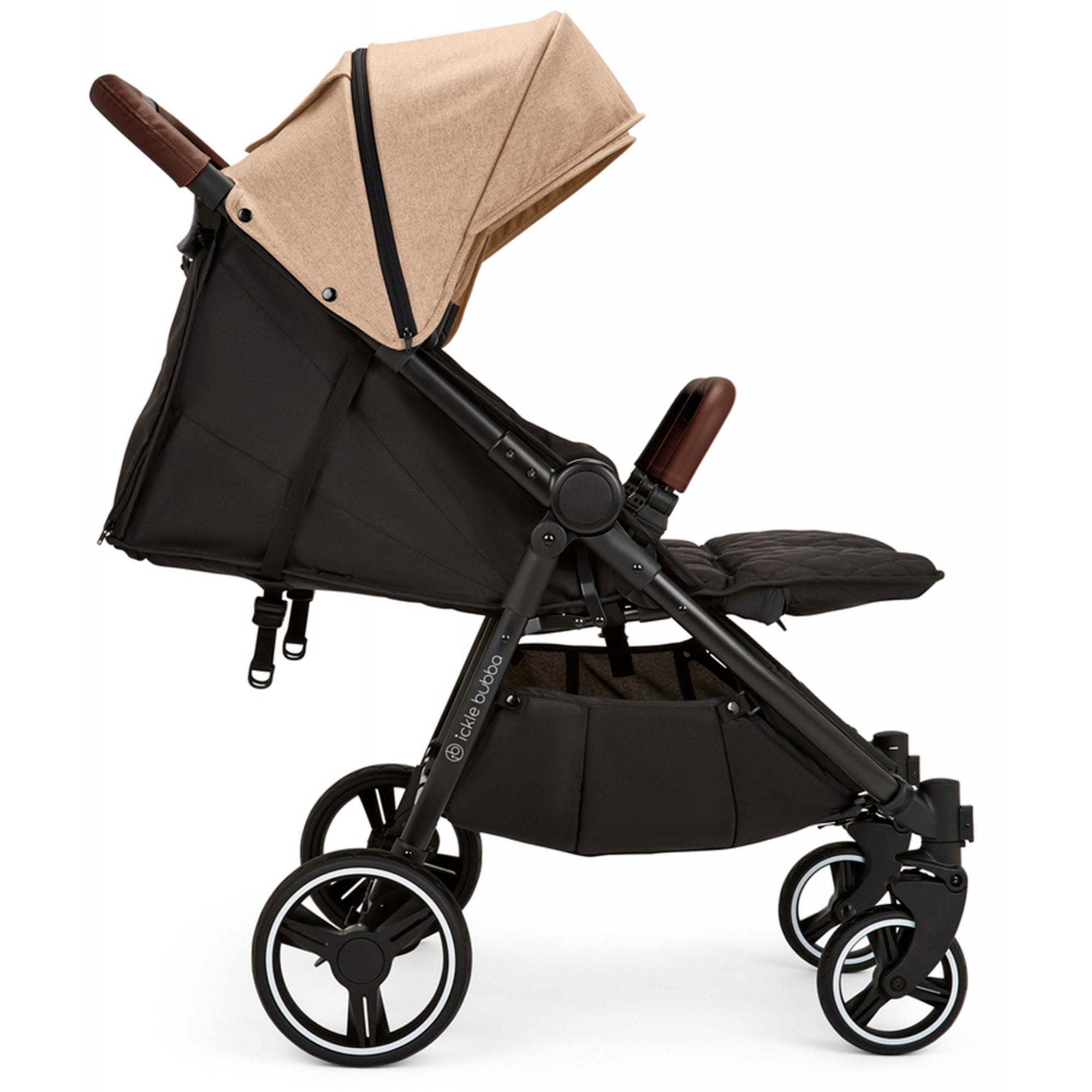 Ickle Bubba Venus Prime Twin Stroller Biscuit