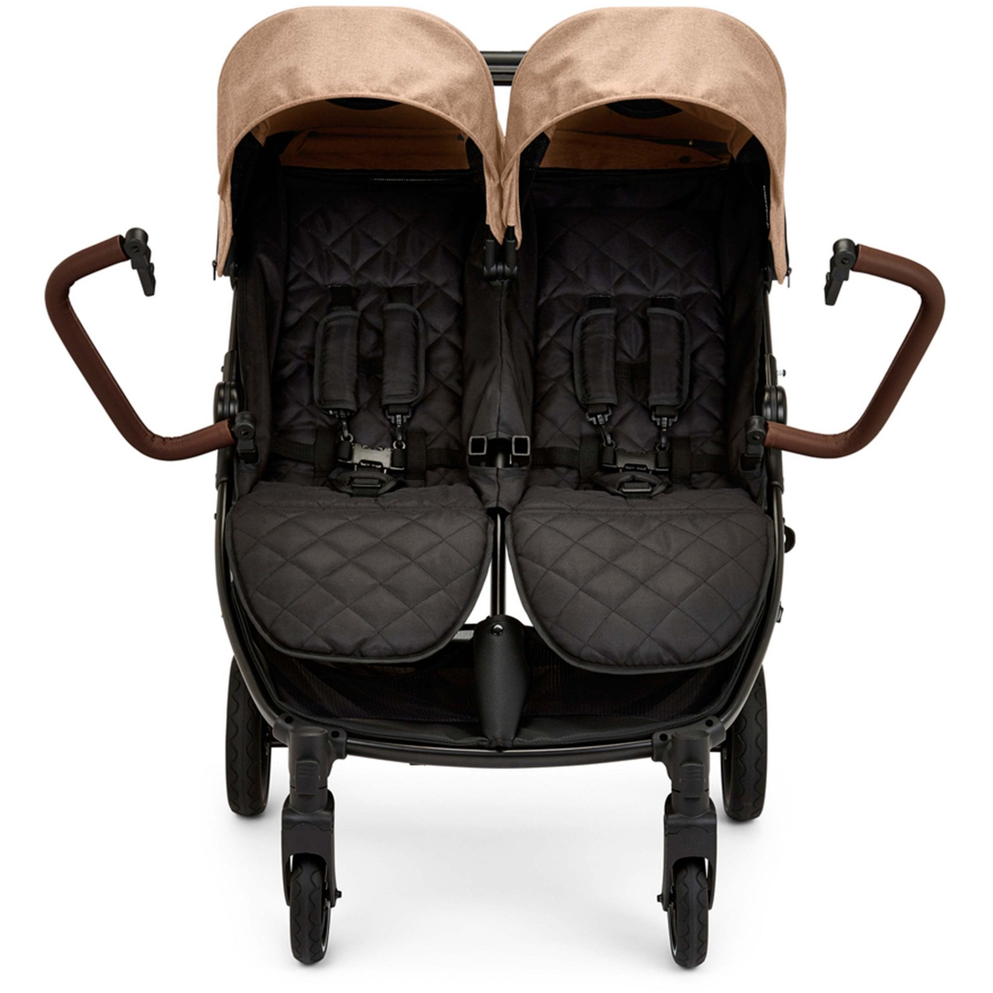 Ickle Bubba Venus Prime Twin Stroller Biscuit