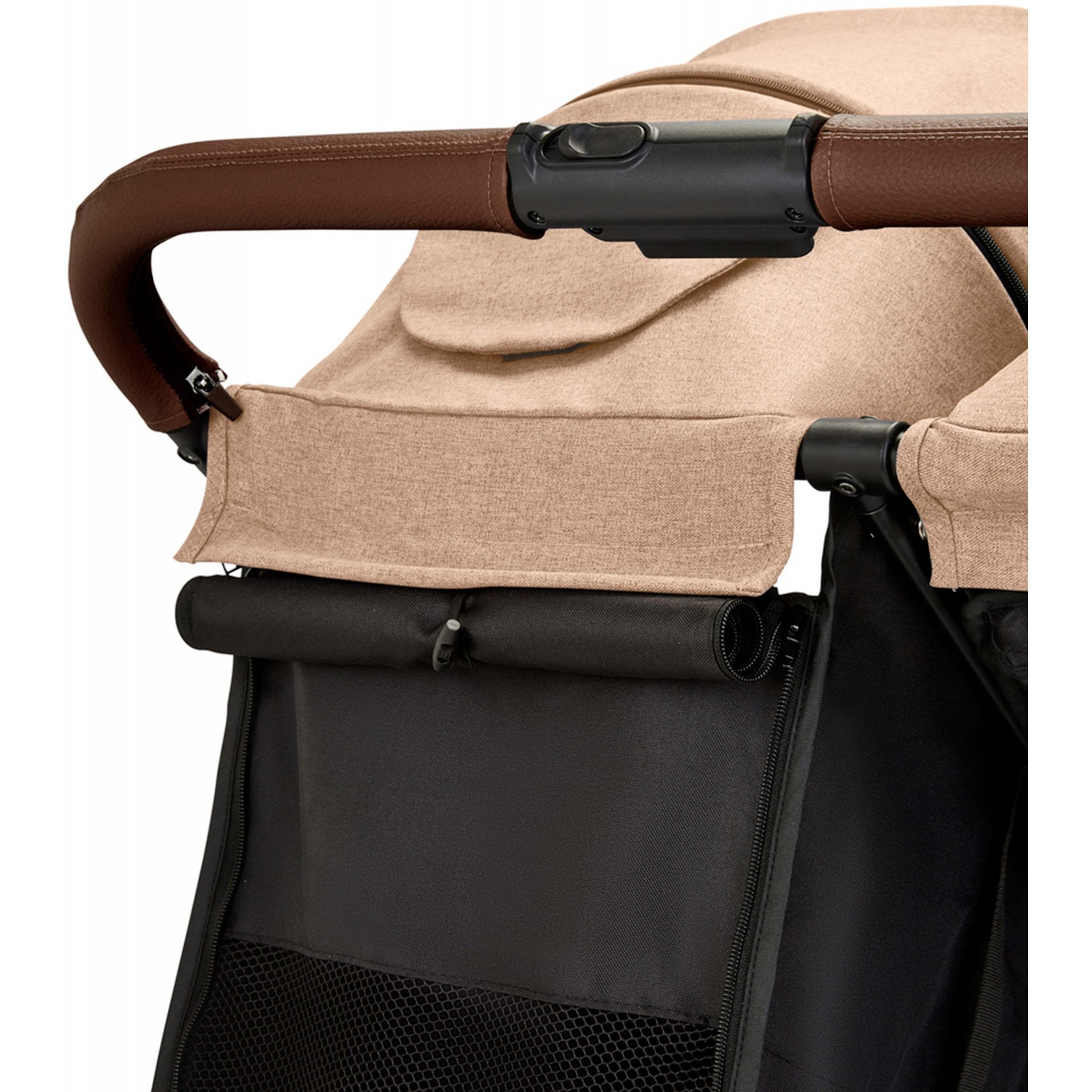 Ickle Bubba Venus Prime Twin Stroller Biscuit