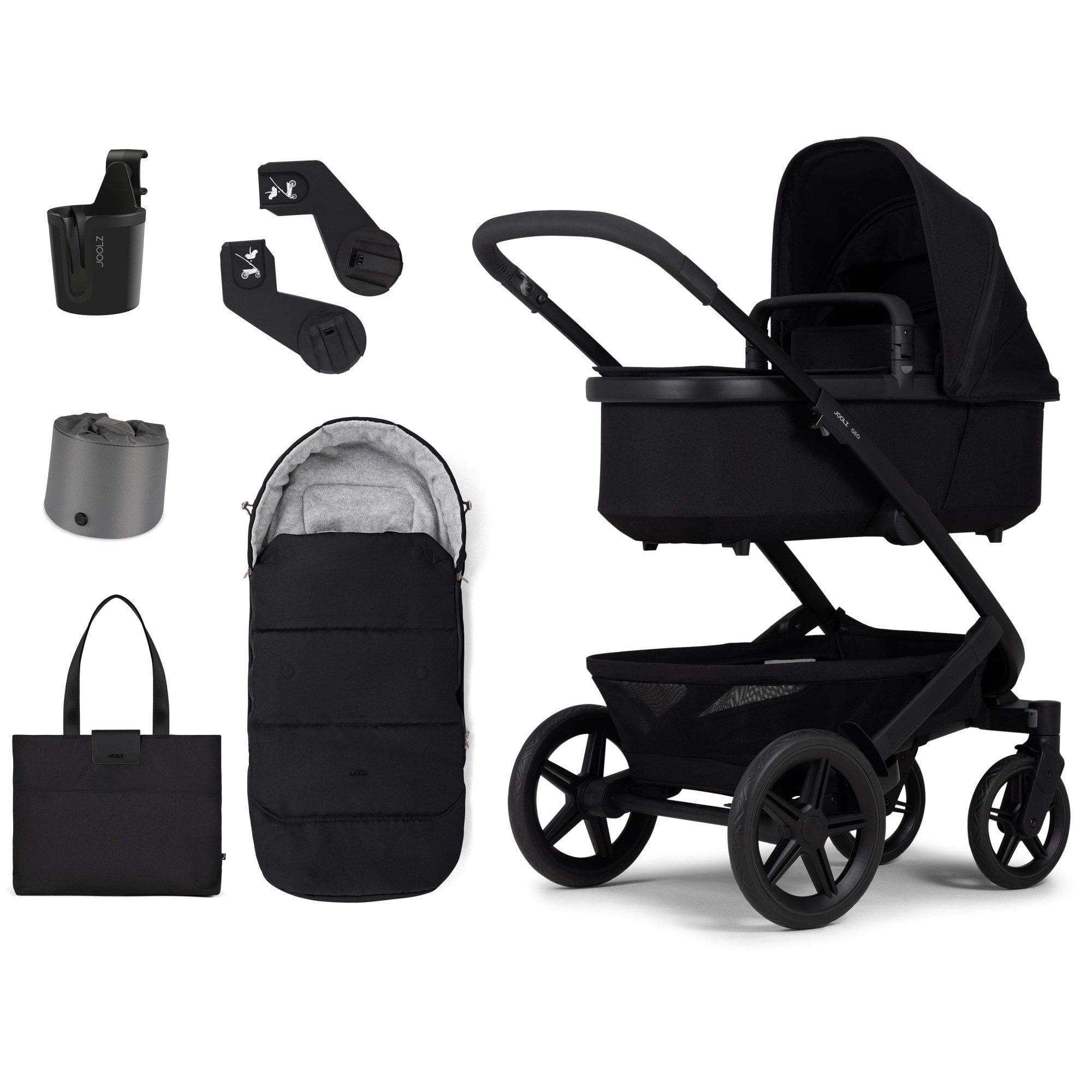 Joolz Geo3 Ultimate Pushchair Bundle Space Black