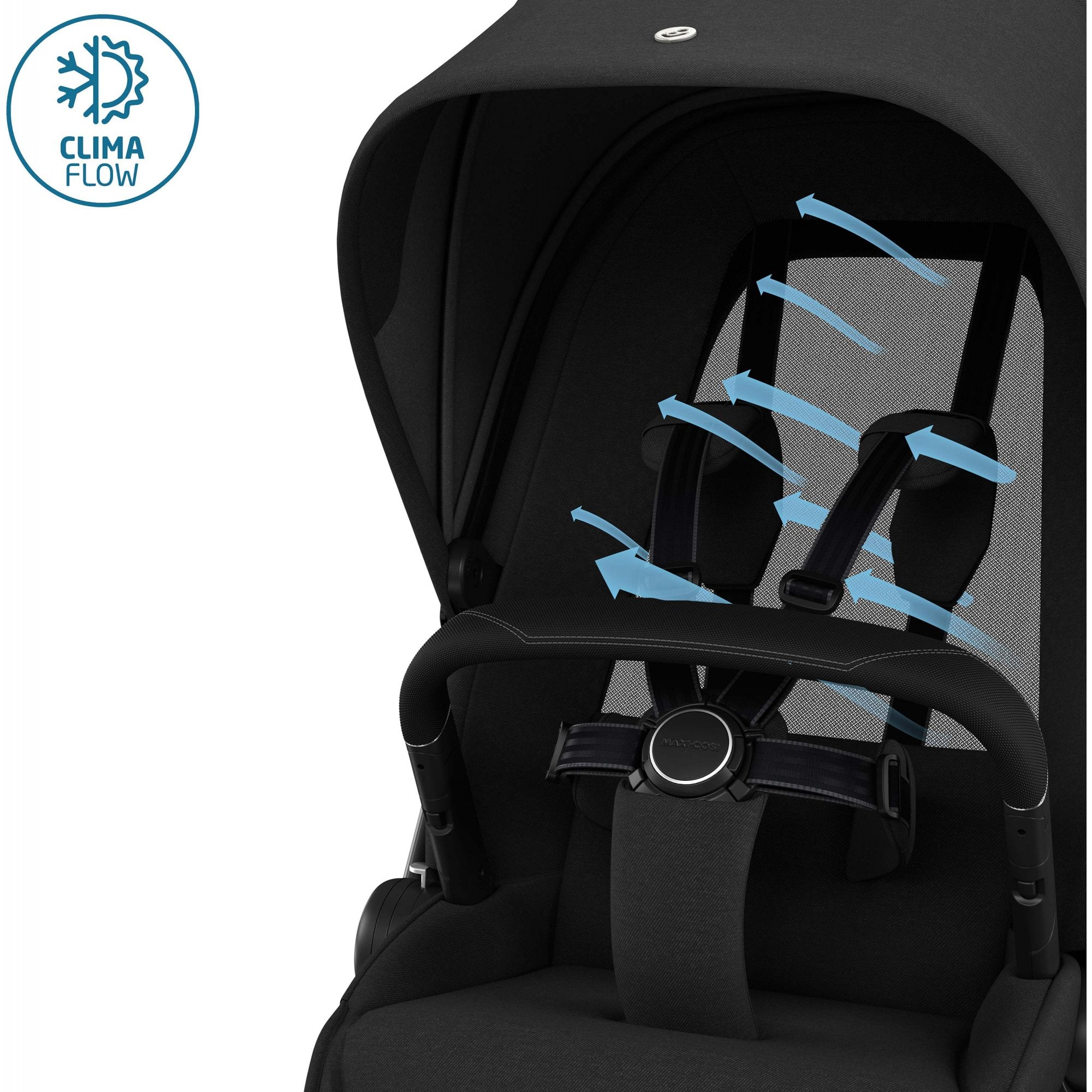 Maxi Cosi Fame Pebble 360 Pro2 Travel System Twillic Black