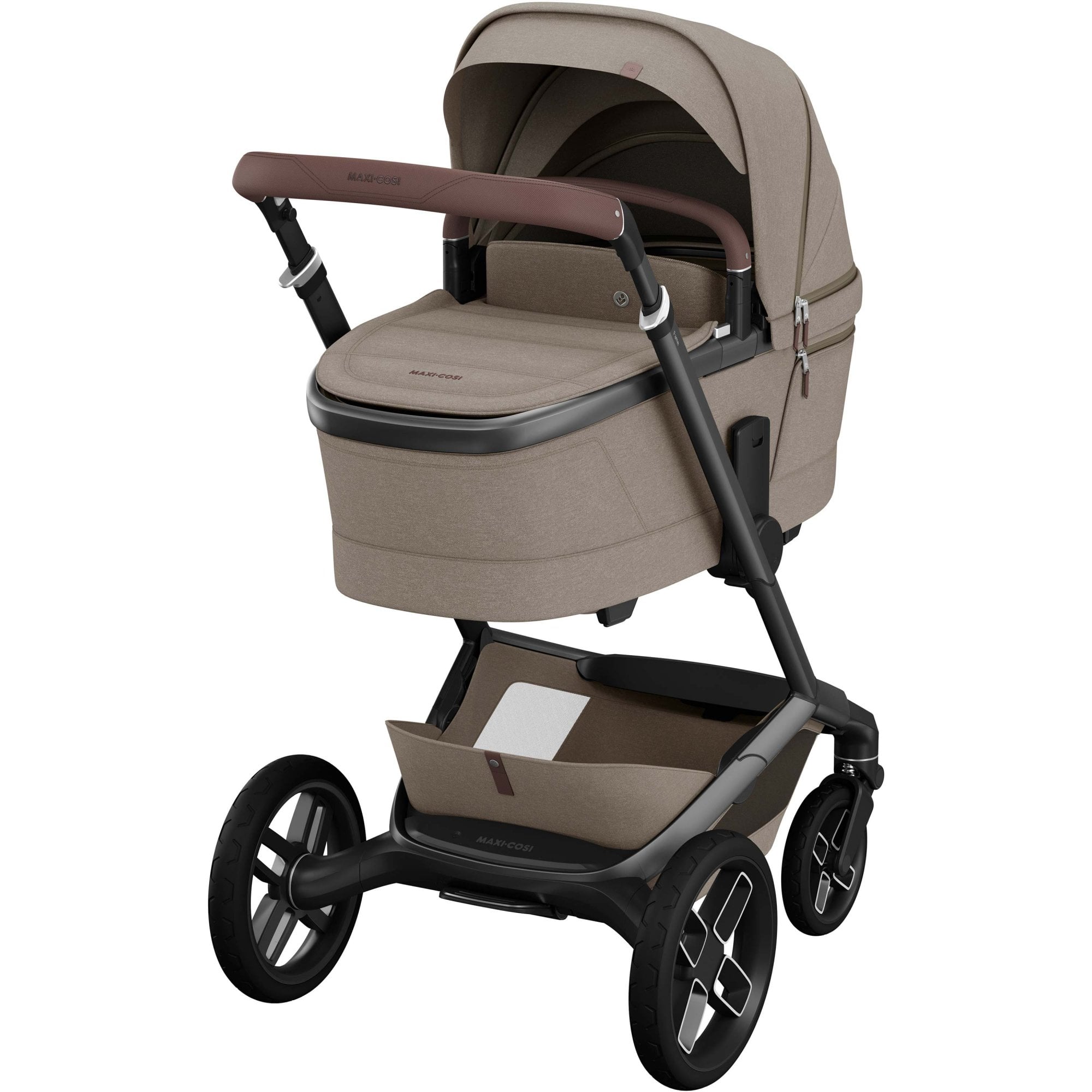 Maxi Cosi Fame 8 Piece Complete Bundle Twillic Truffle