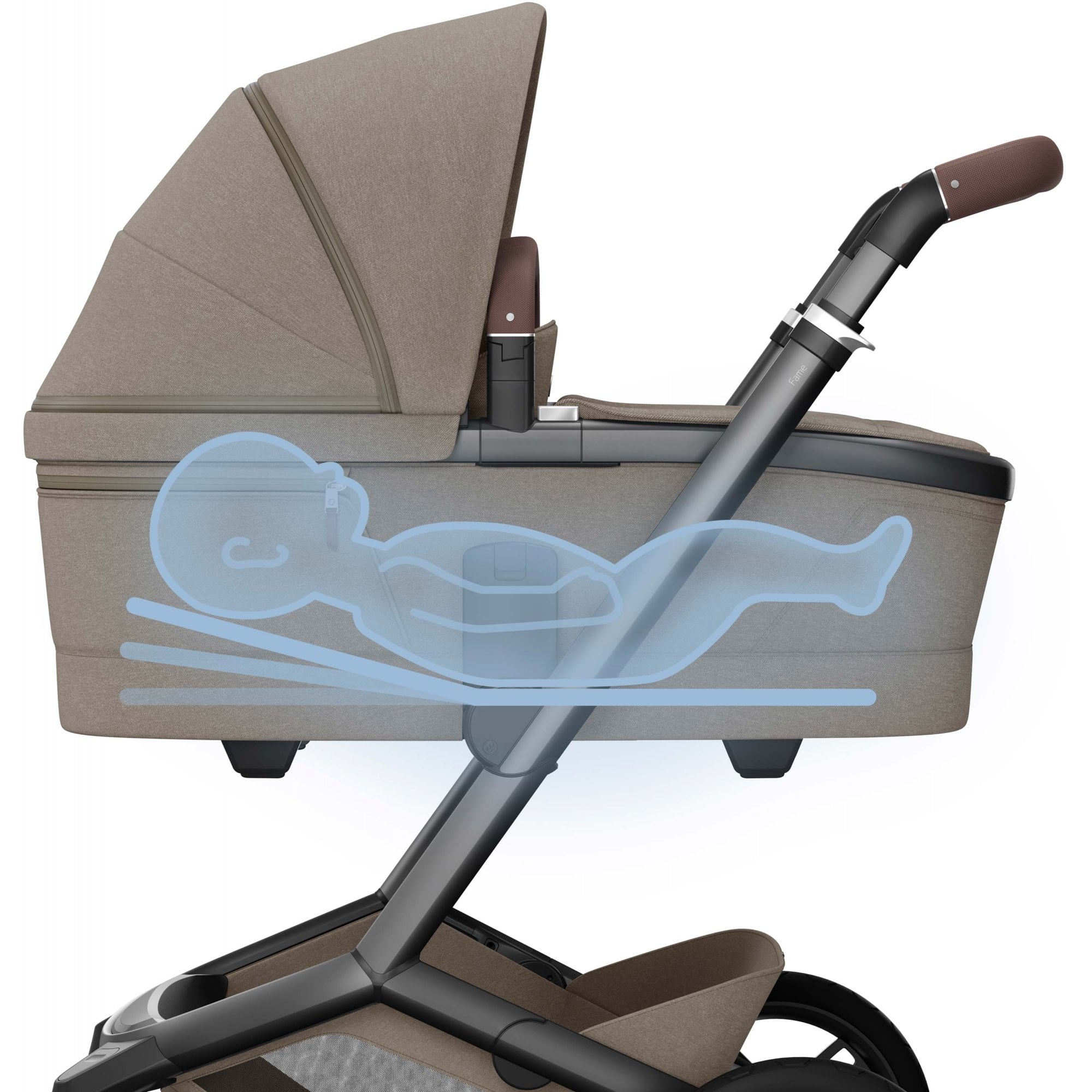 Maxi Cosi Fame 8 Piece Complete Bundle Twillic Truffle