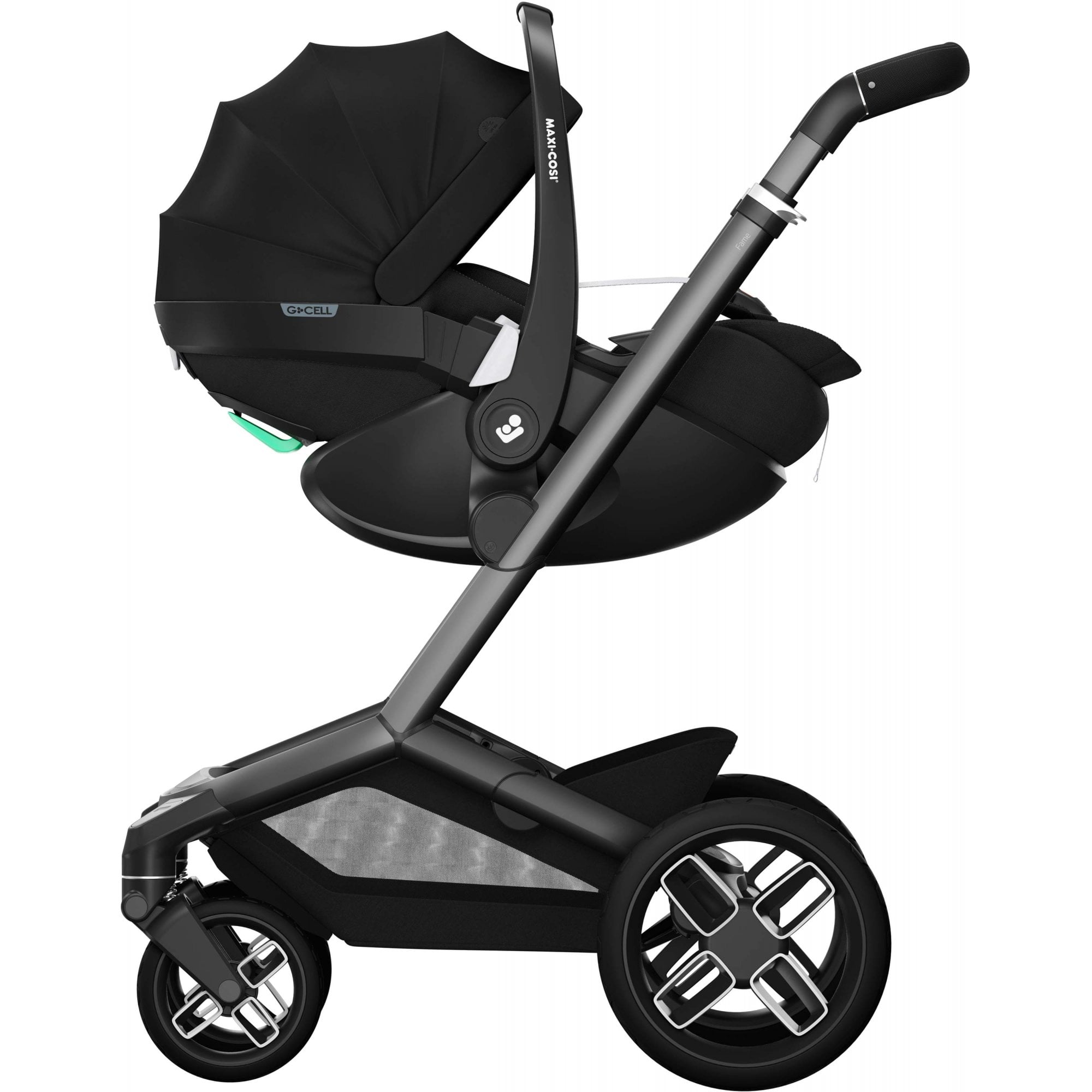 Maxi Cosi Fame 9 Piece Premium Bundle Twillic Black
