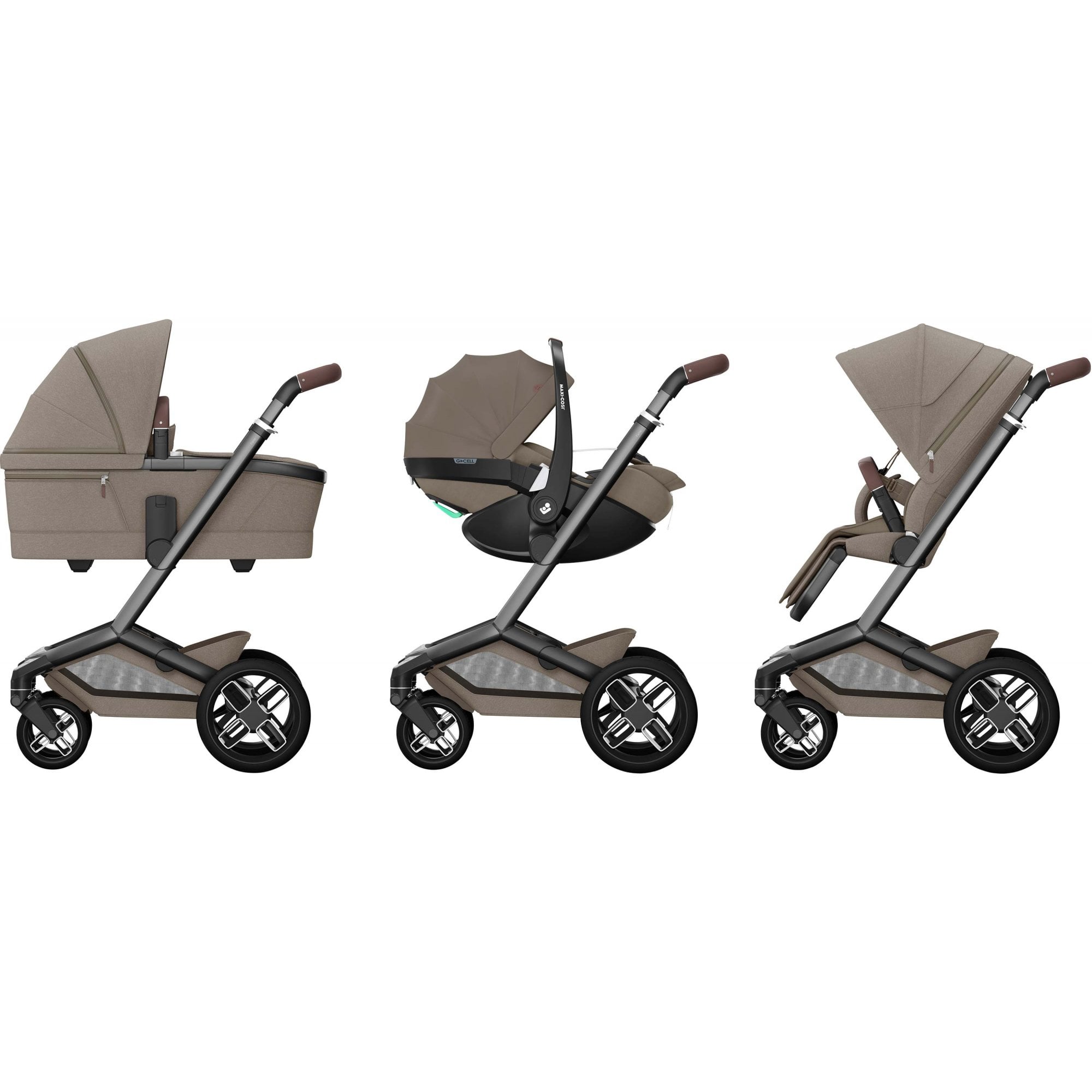 Maxi Cosi Fame Pram Twillic Truffle