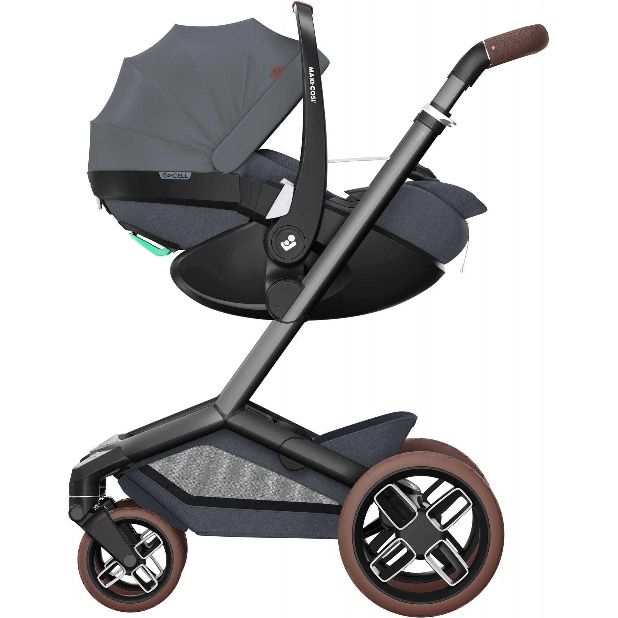 Maxi Cosi Fame Pebble 360 Pro2 Travel System Twillic Graphite