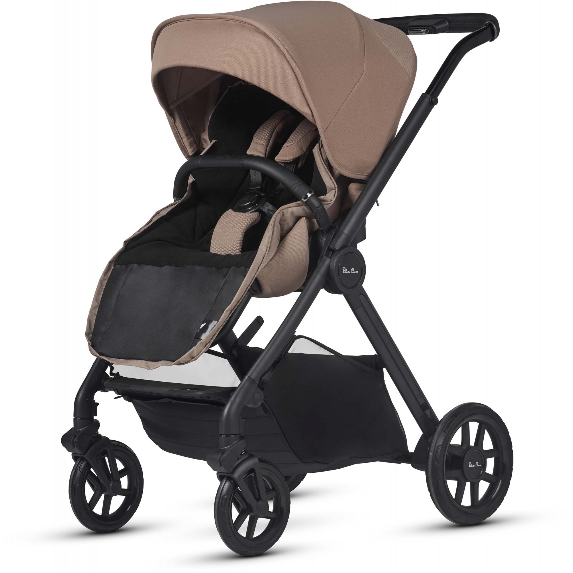 Silver Cross Reef 2 + First Bed Folding Carrycot Mocha