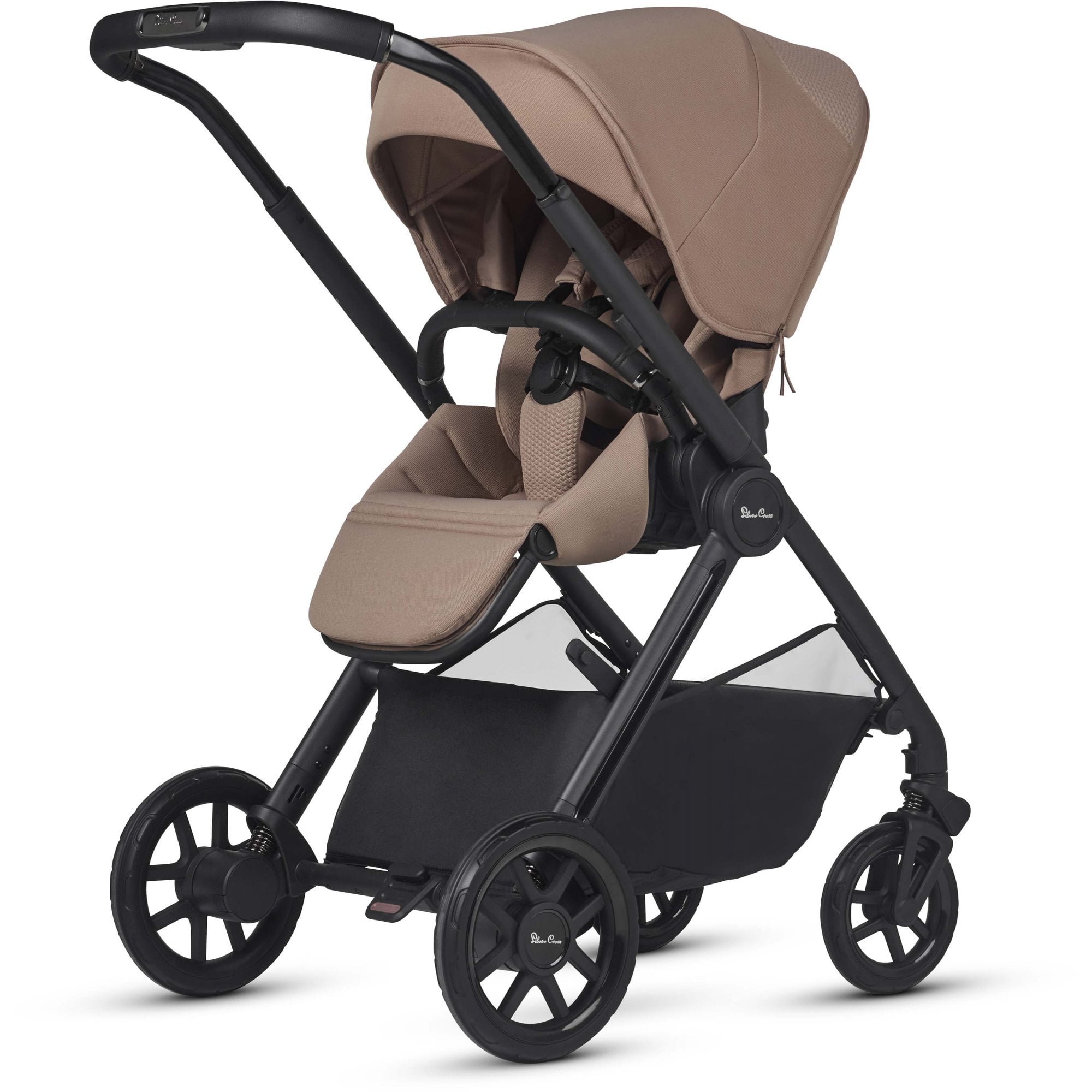 Silver Cross Reef 2 + First Bed Folding Carrycot Mocha