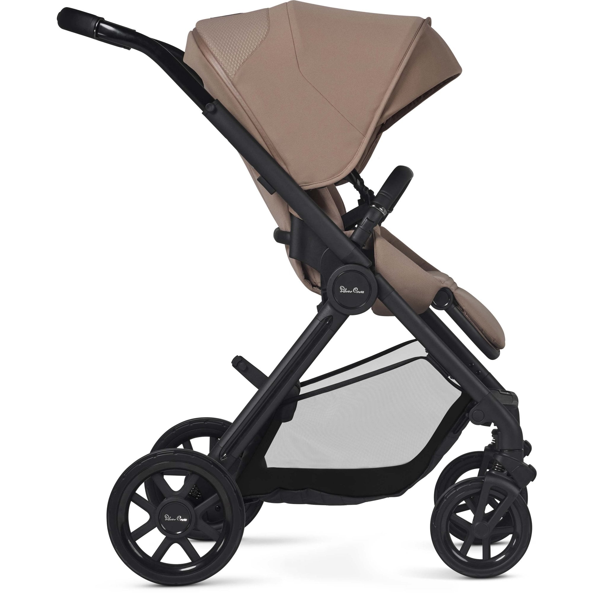 Silver Cross Reef 2 + First Bed Folding Carrycot Mocha
