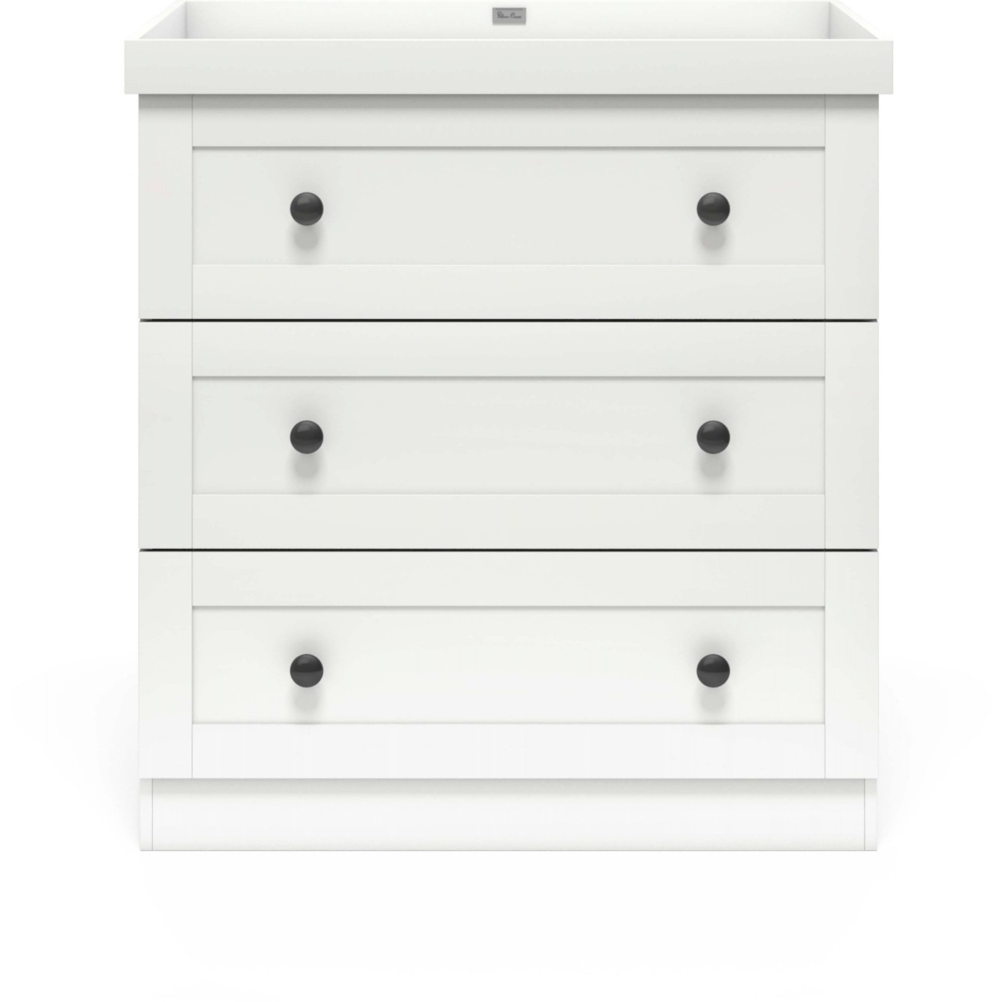 Silver Cross Bromley 3 Piece Nursery Furniture Set White