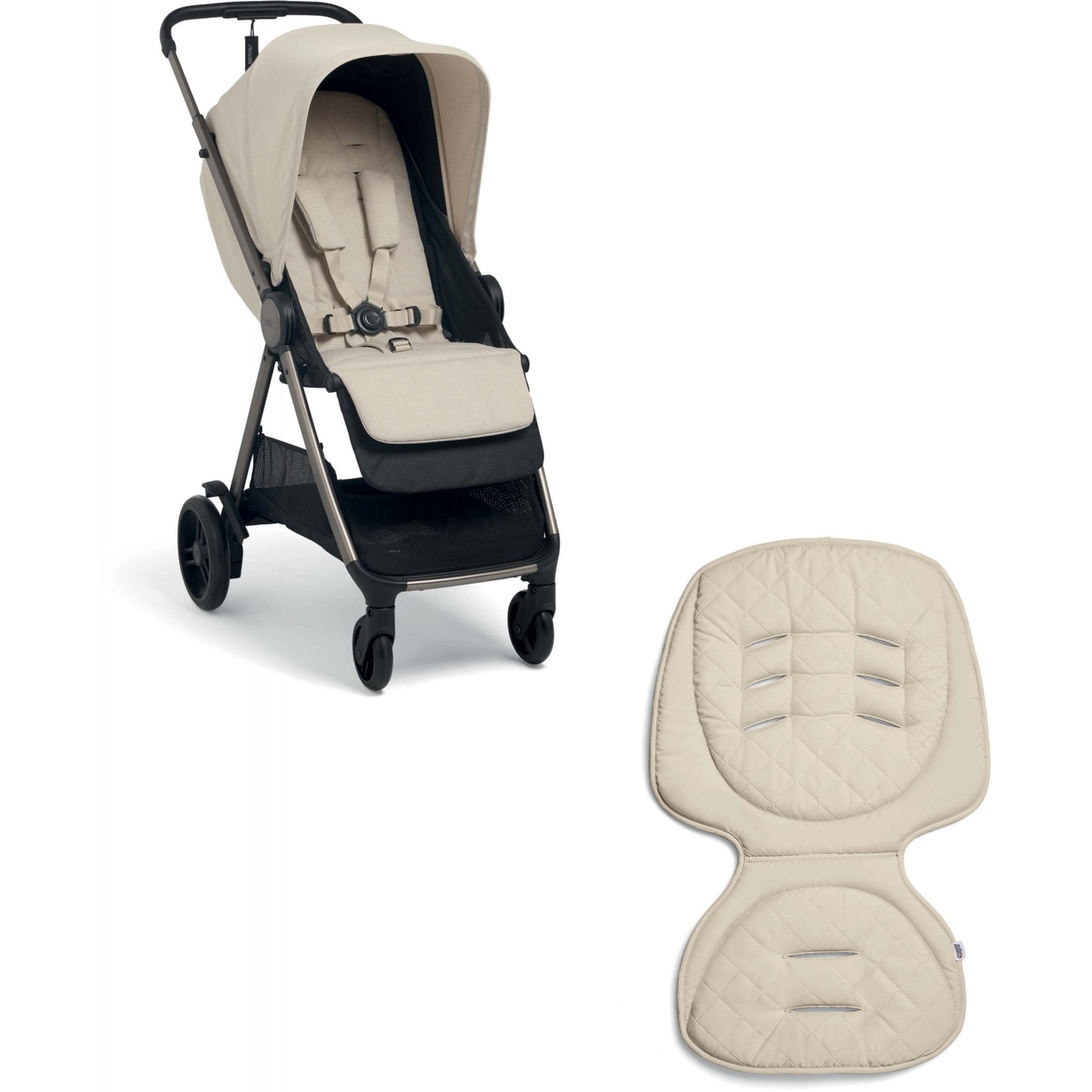 Mamas & Papas Libro Stroller Morell & Reversible Liner Stone