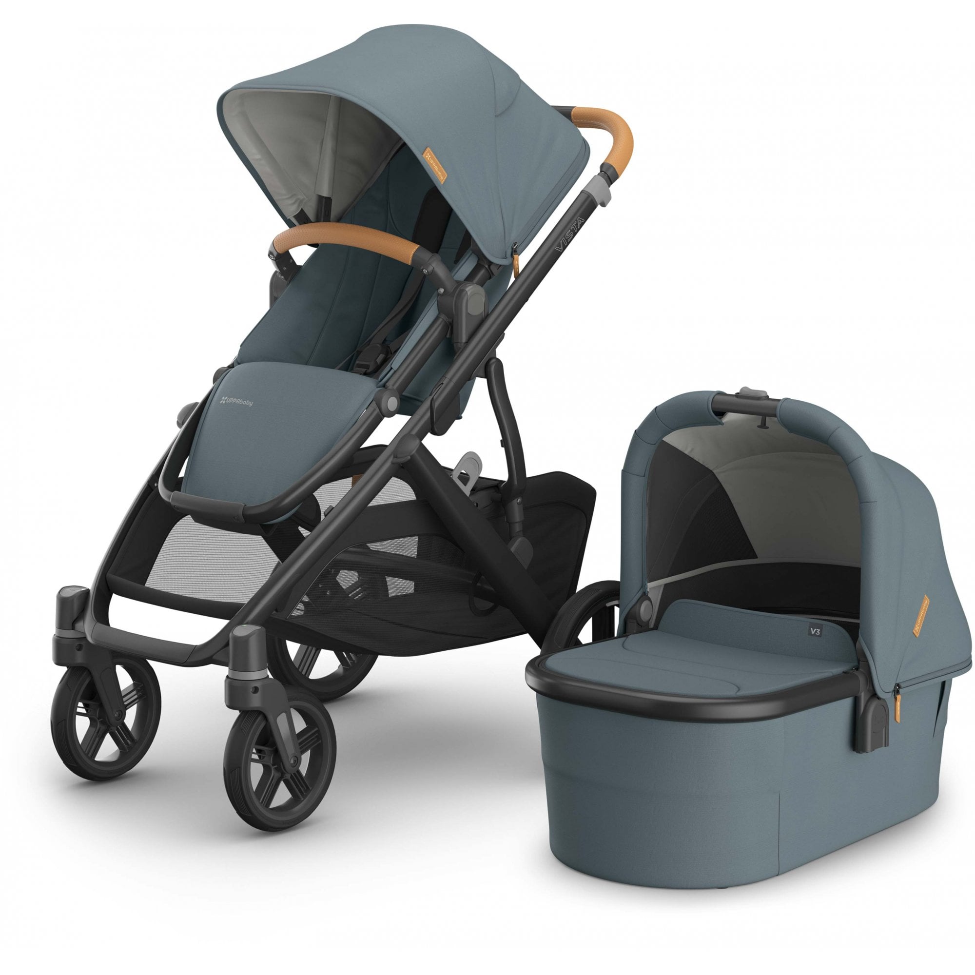 Uppababy Vista V3 Premium Range 3 in 1 Pram Dillan