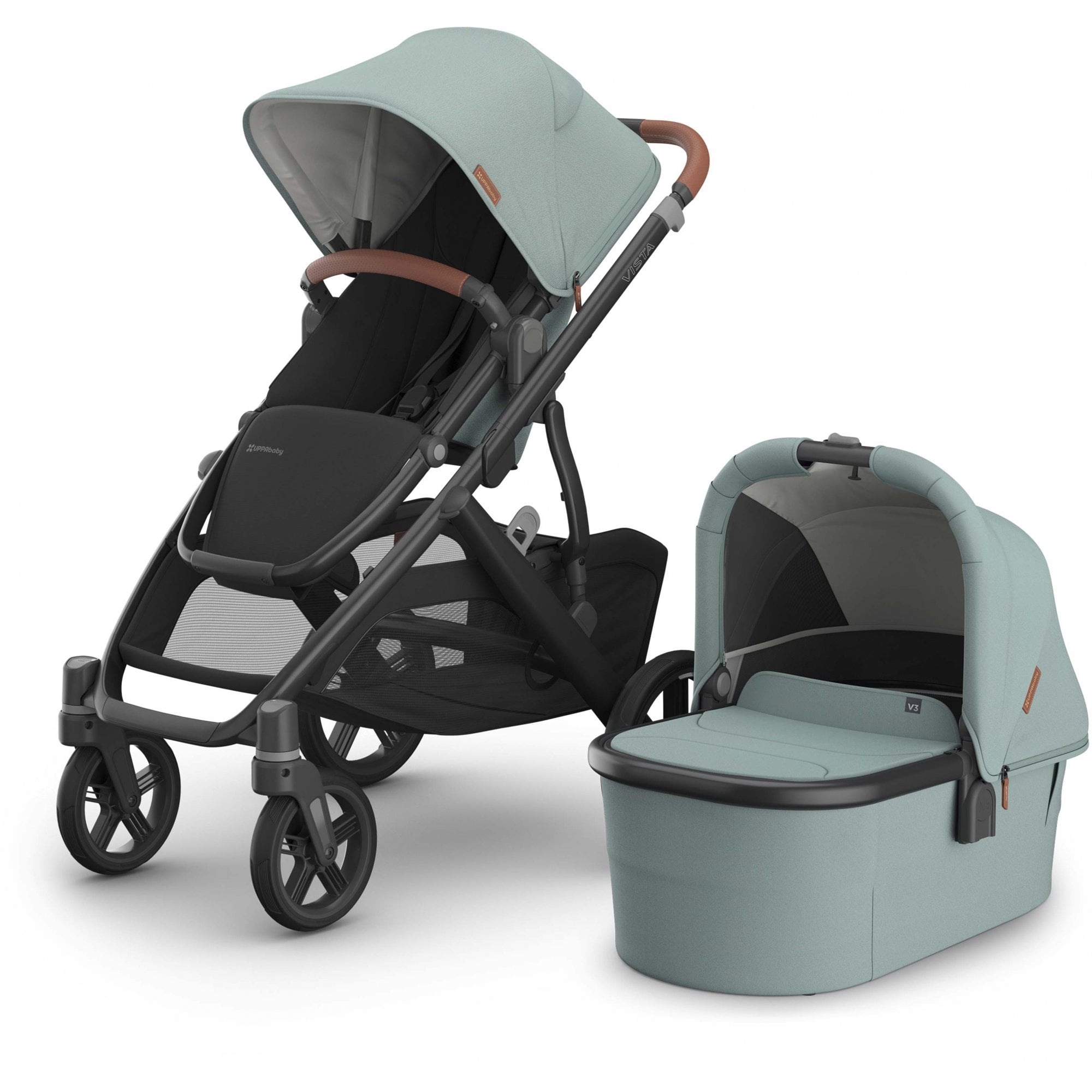 Uppababy Vista V3 Premium Range 3 in 1 Pram Kenzi