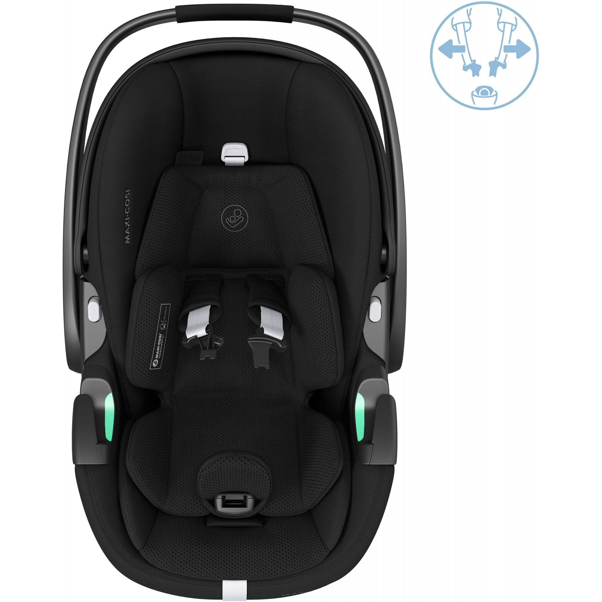 Maxi-Cosi Pebble 360 Pro V2 Infant Car Seat Group 0+ Twillic Black