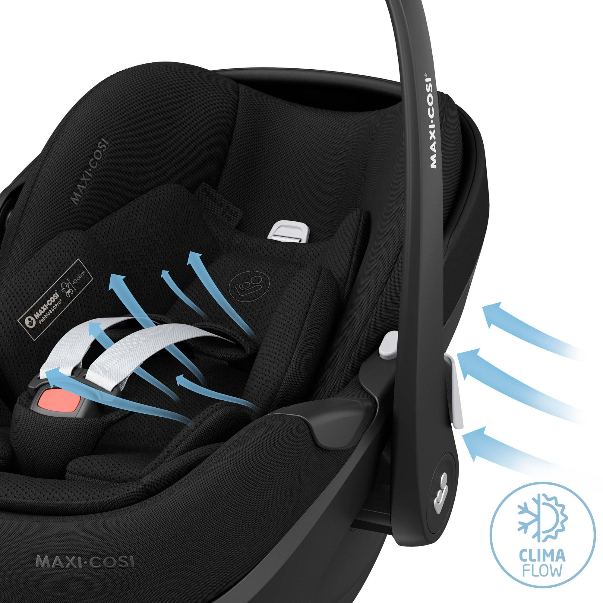 Maxi-Cosi Pebble 360 Pro V2 Infant Car Seat Group 0+ Twillic Black