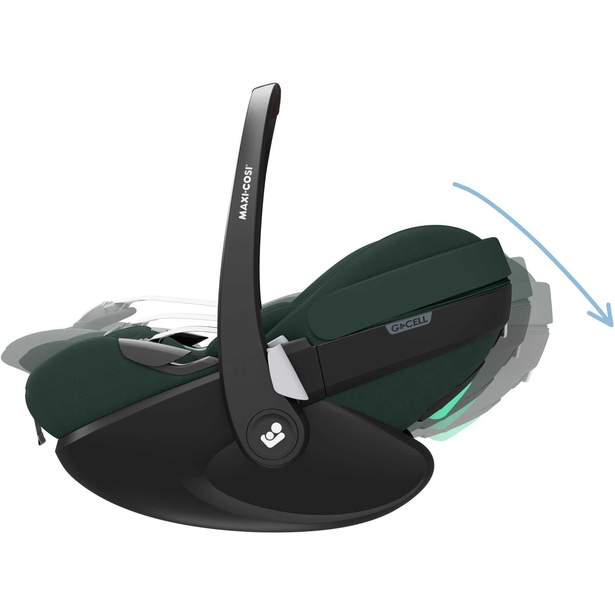 Maxi-Cosi Pebble 360 Pro V2 Infant Car Seat Group 0+ Twillic Green