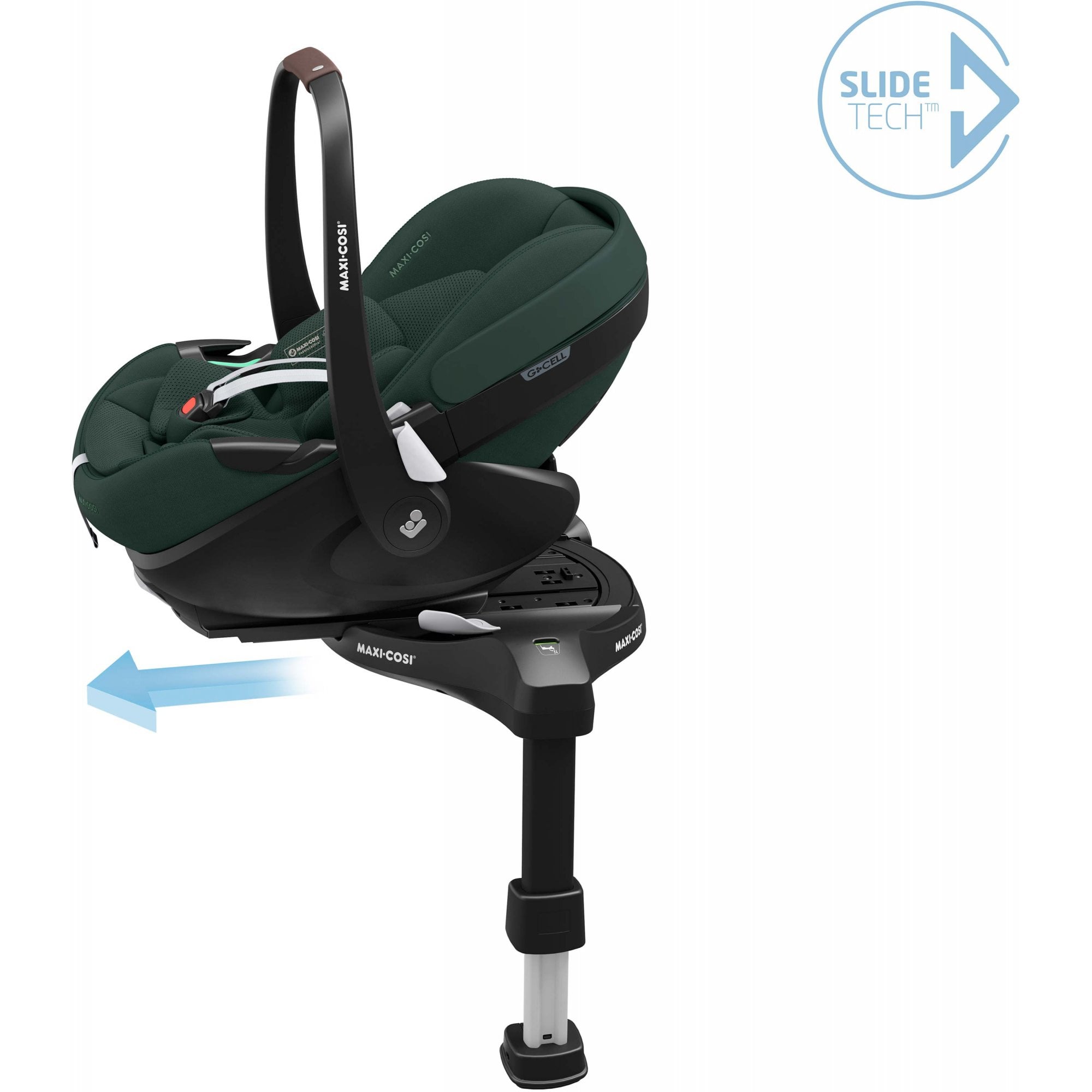 Maxi-Cosi Pebble 360 Pro V2 Infant Car Seat Group 0+ Twillic Green