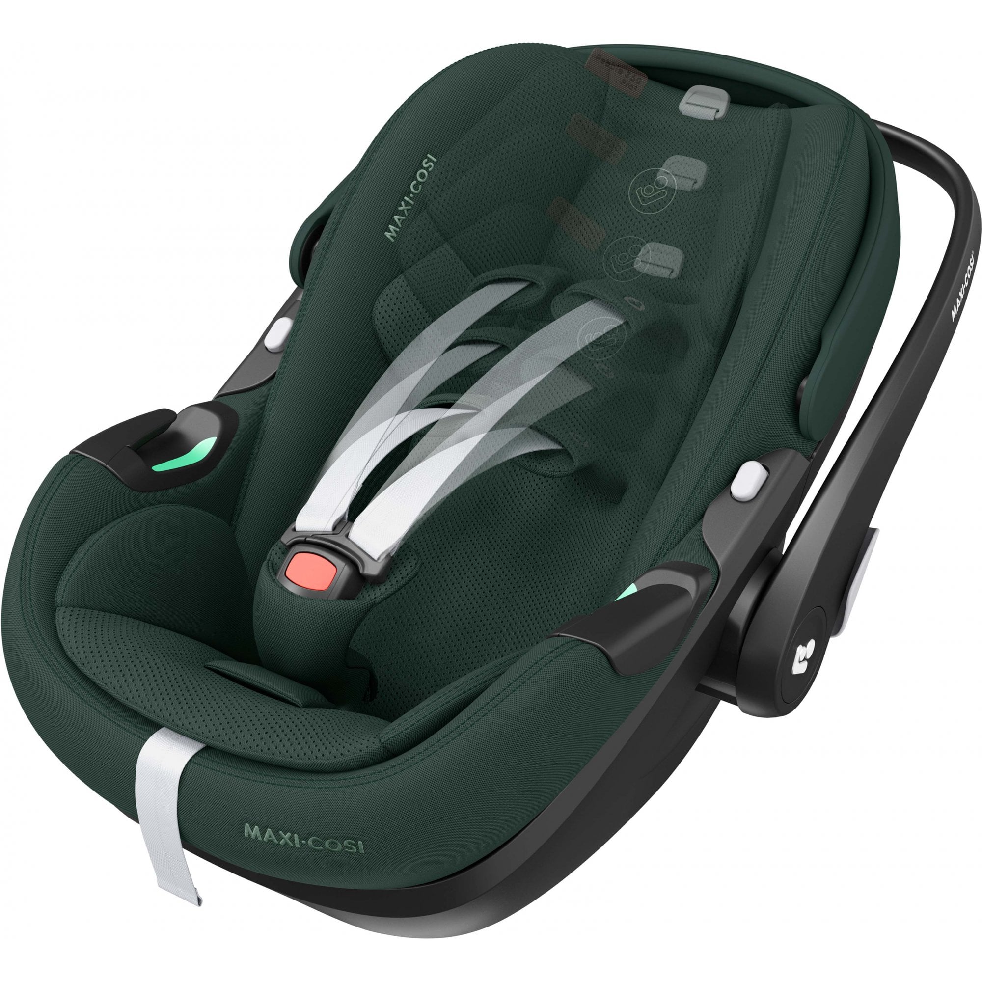 Maxi-Cosi Pebble 360 Pro V2 Infant Car Seat Group 0+ Twillic Green