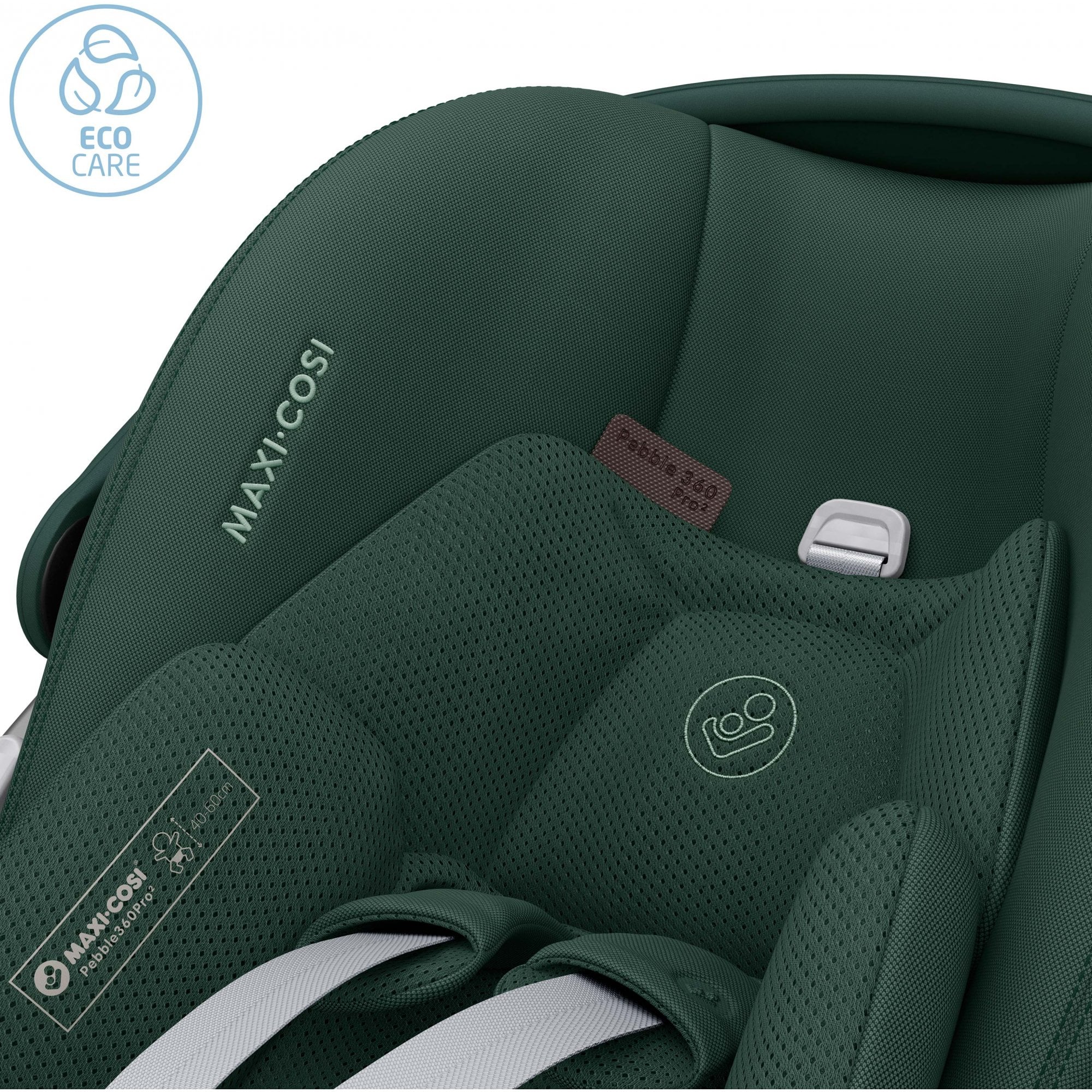 Maxi-Cosi Pebble 360 Pro V2 Infant Car Seat Group 0+ Twillic Green