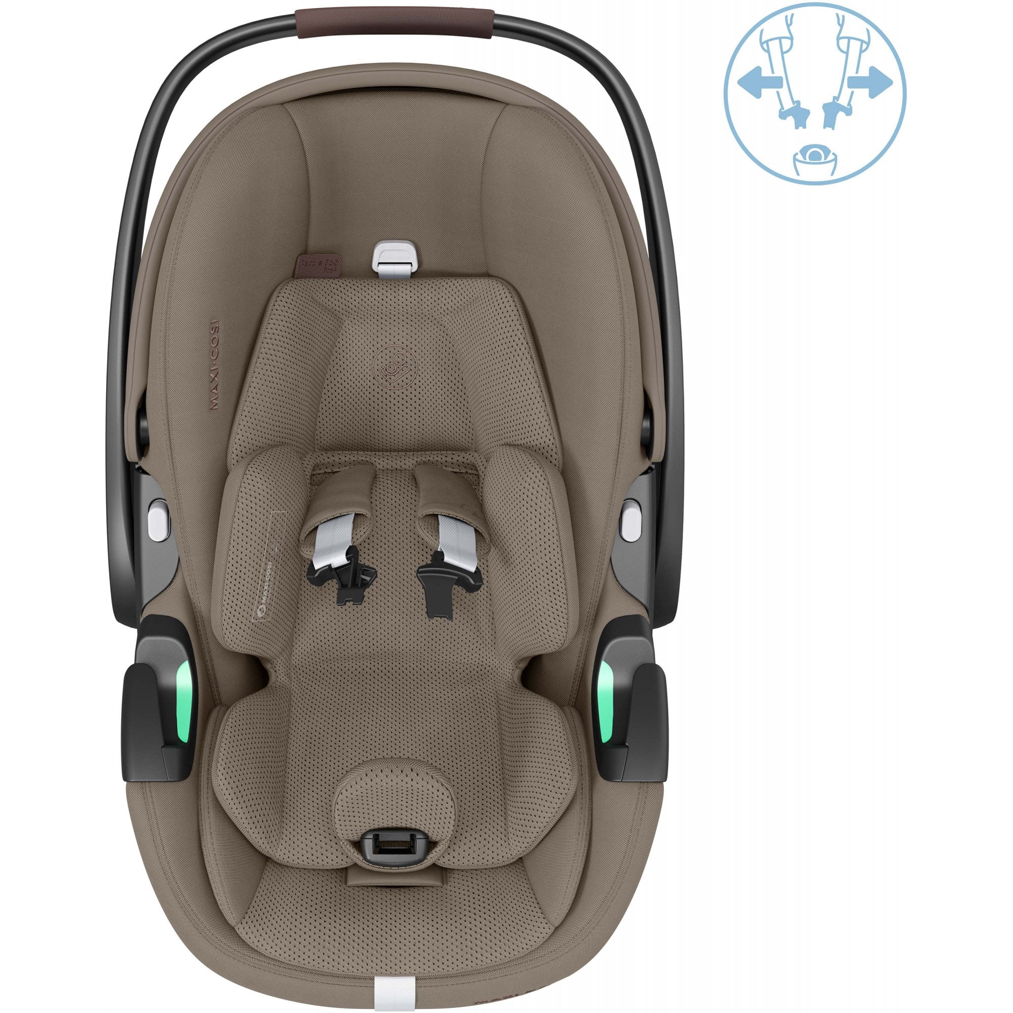 Maxi-Cosi Pebble 360 Pro V2 Infant Car Seat Group 0+ Twillic Truffle