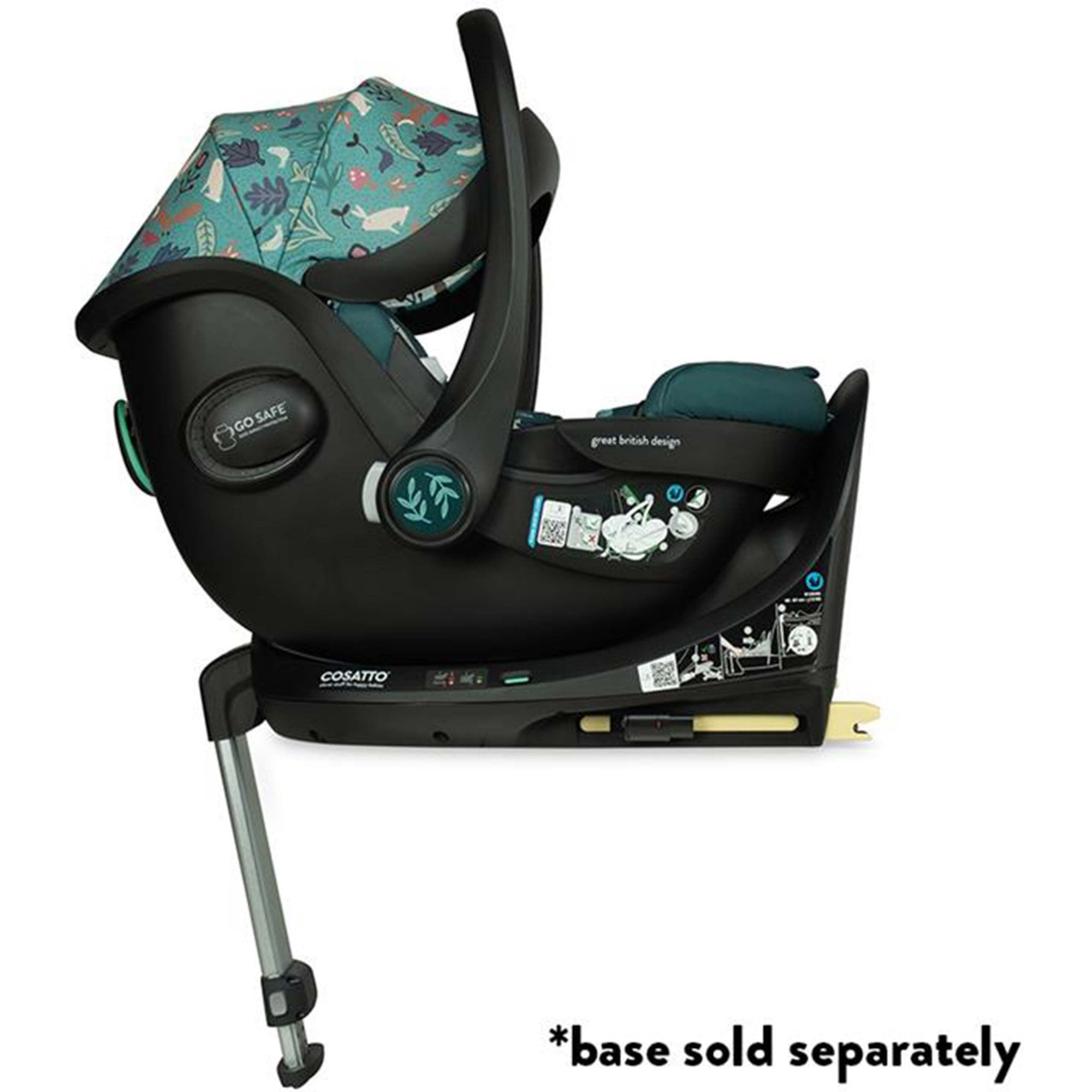 Cosatto Acorn 2 Rotating i-Size Infant Car Seat Masquerade