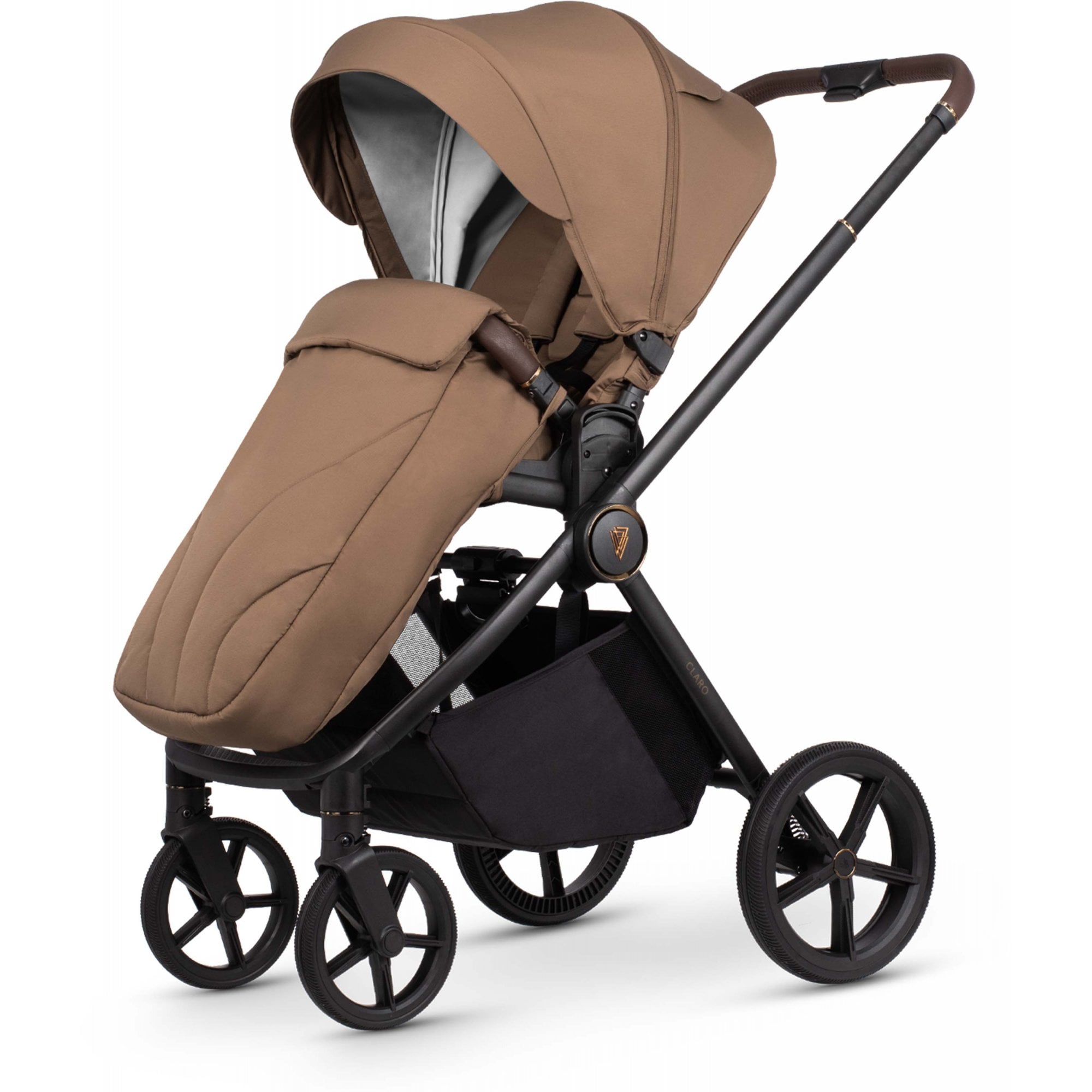 Venicci Claro 3in1 Pram Caramel + Tiago Beige