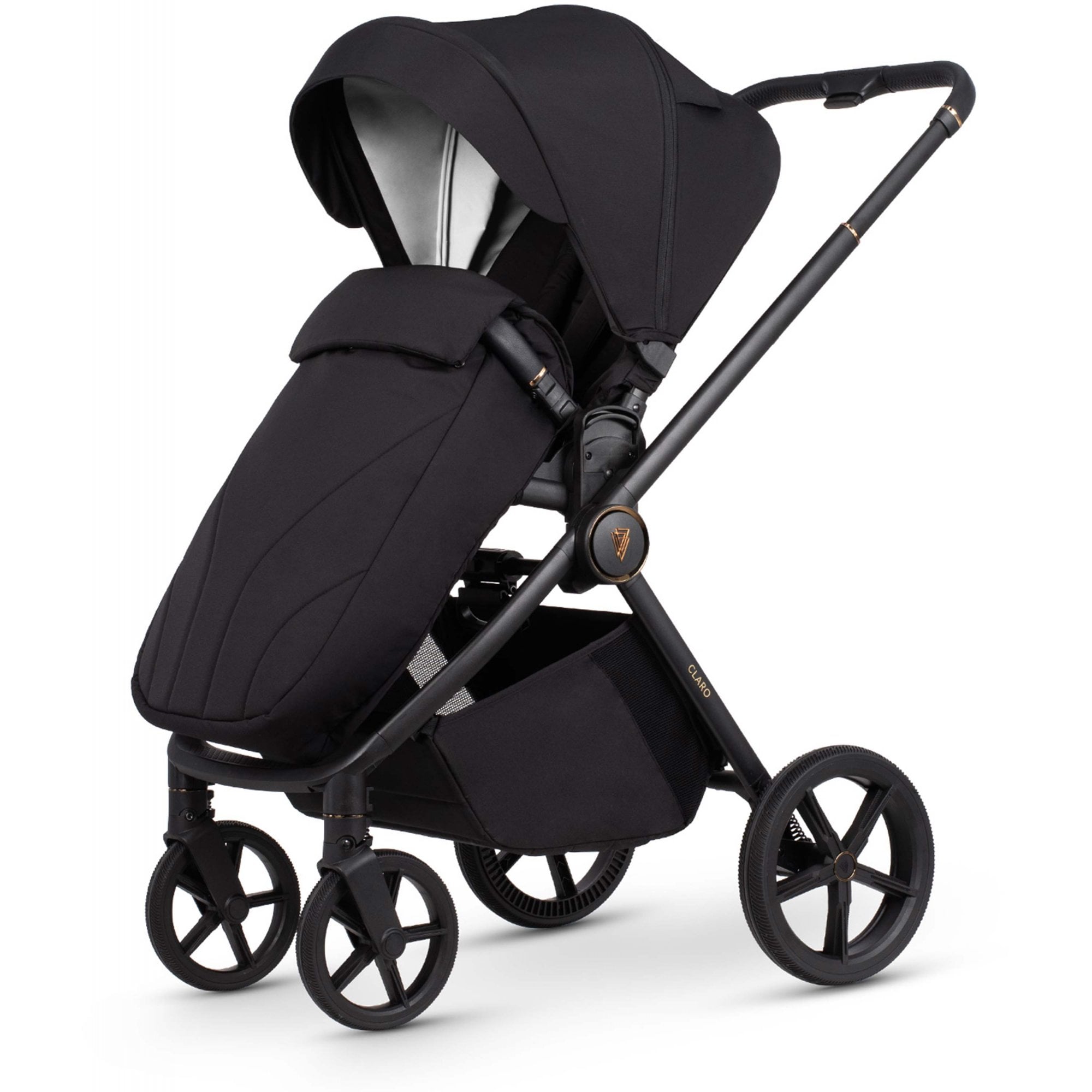 Venicci Claro 3in1 Pram & Base Noir + Tiago Beige & Base