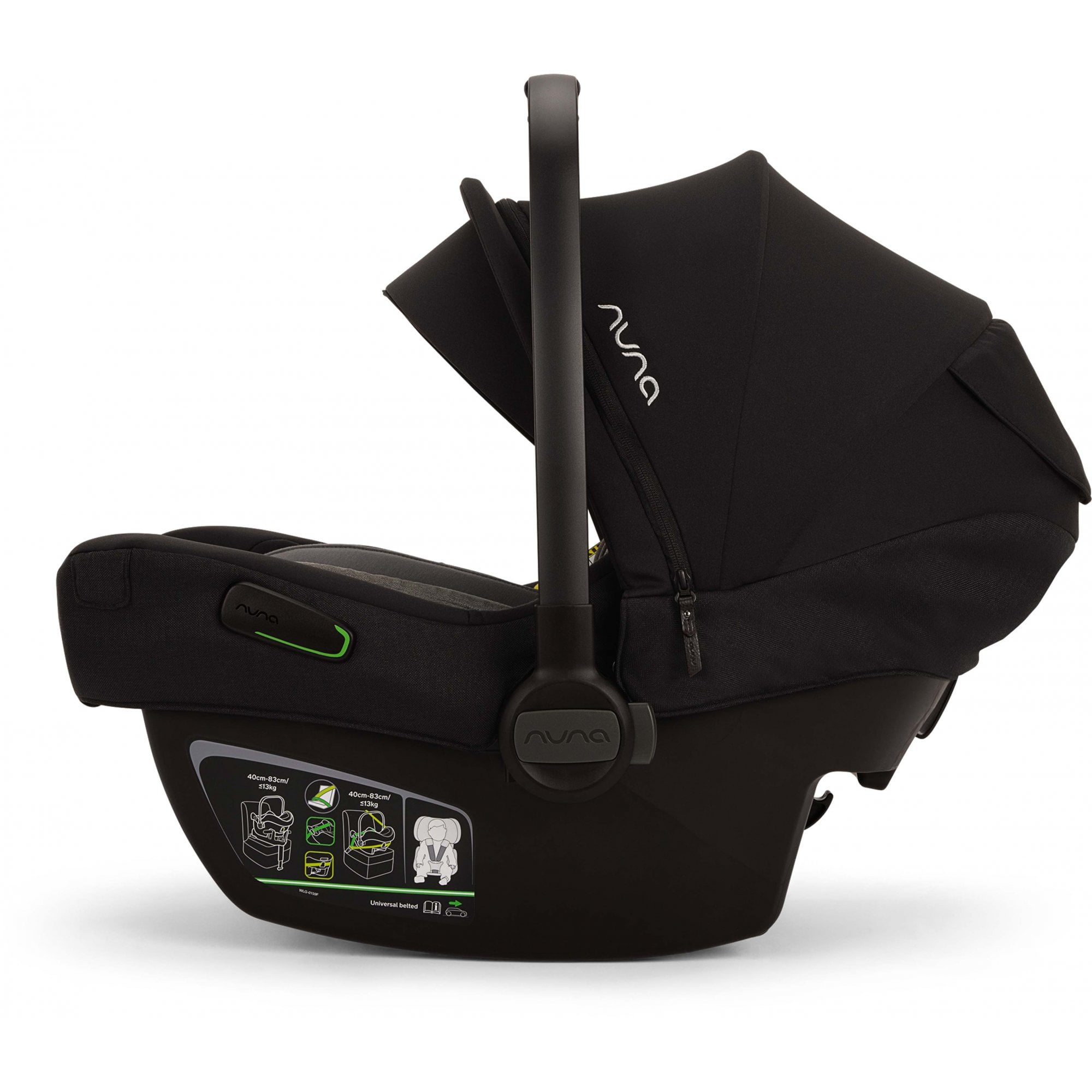 Nuna SWIV PIPA next Bundle Caviar