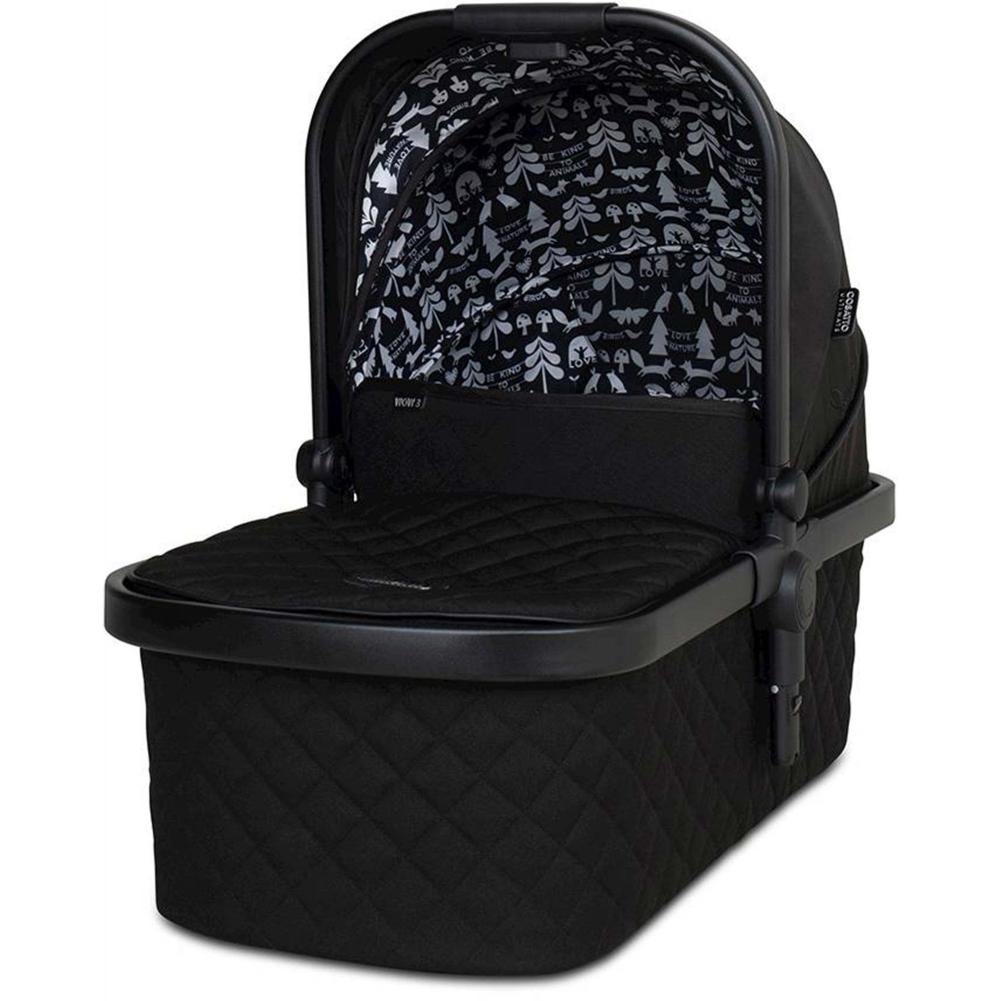 Cosatto Wow 3 Pram and Accessory Bundle Silhouette