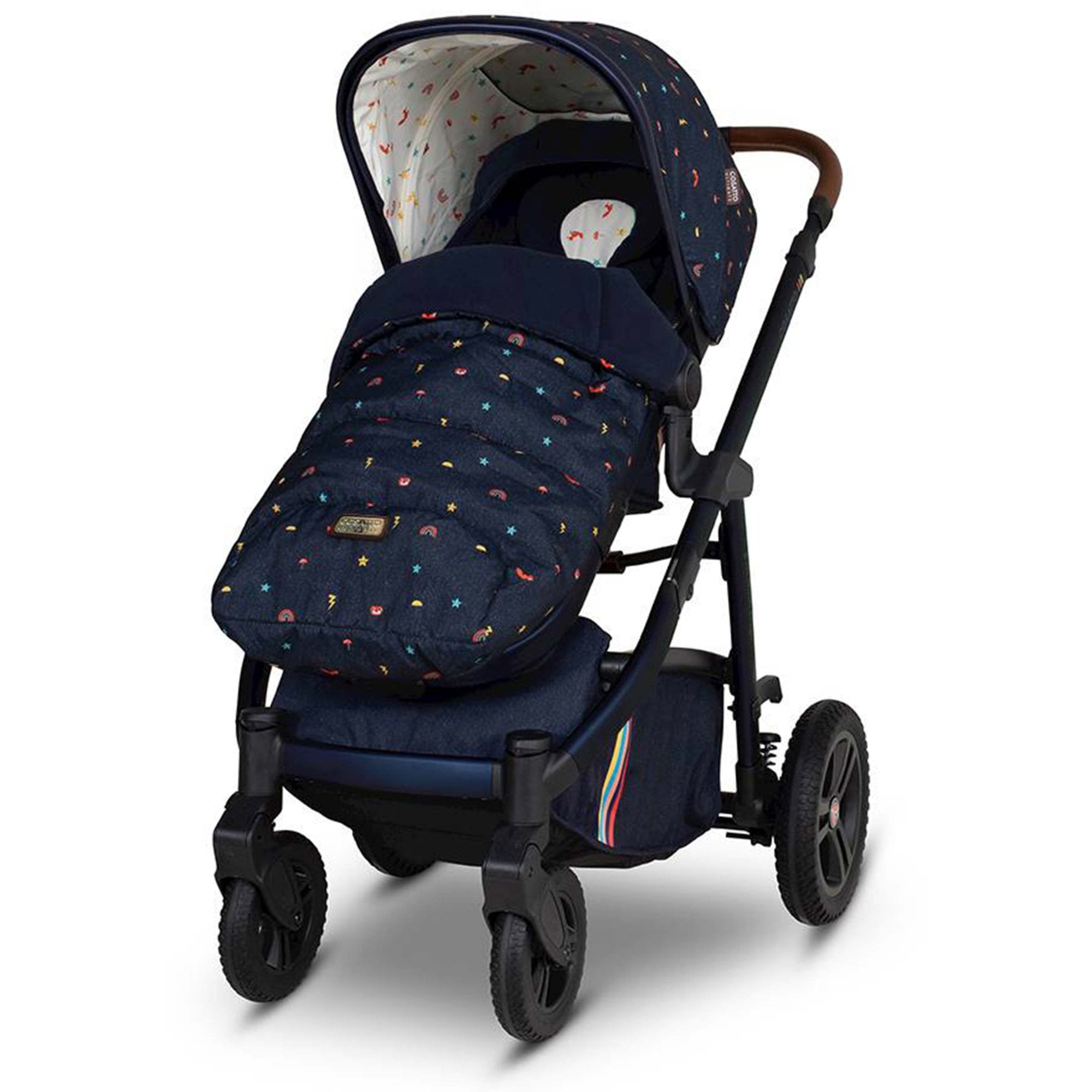 Cosatto Wow 3 Pram and Accessory Bundle Doodle Days