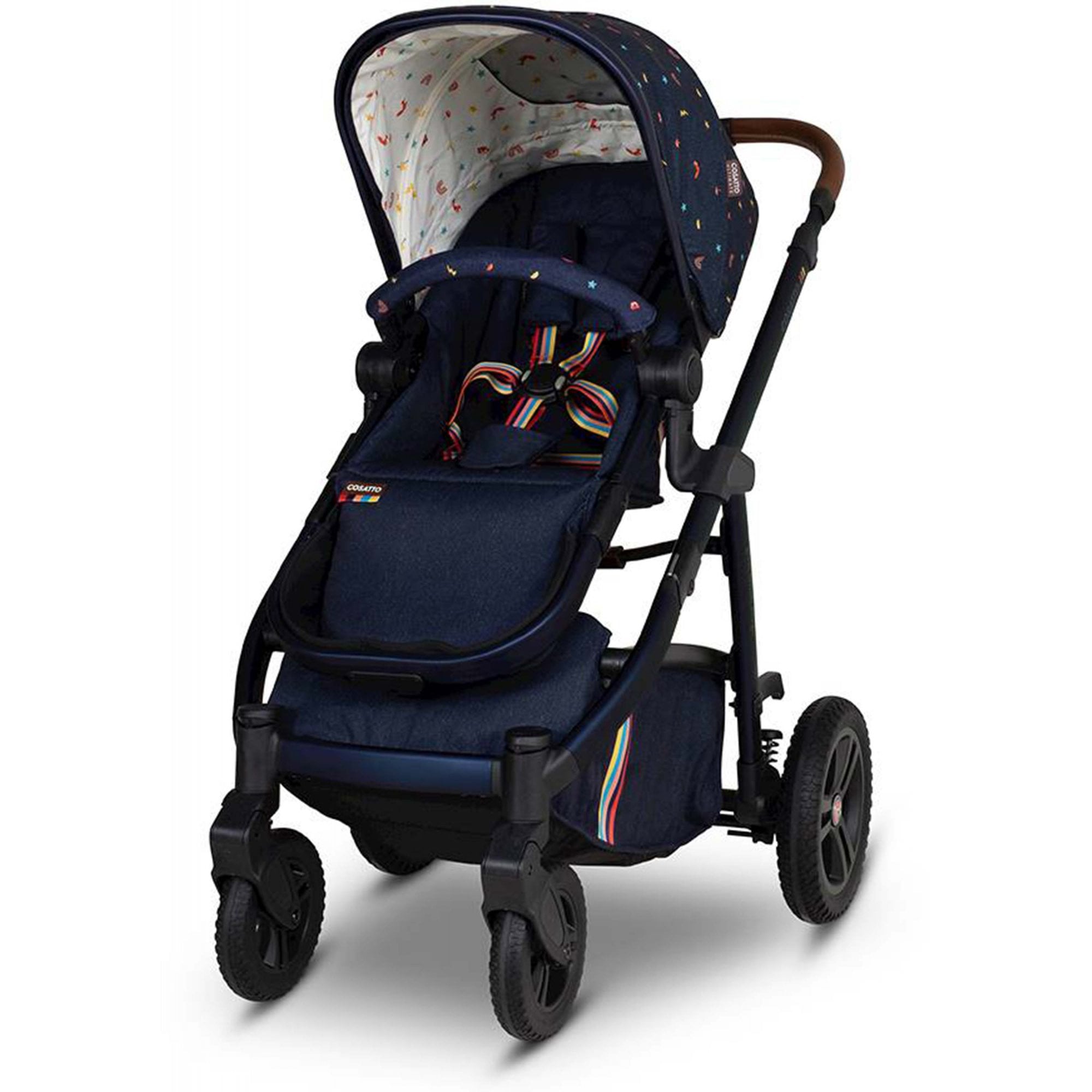Cosatto Wow 3 Pram and Accessory Bundle Doodle Days