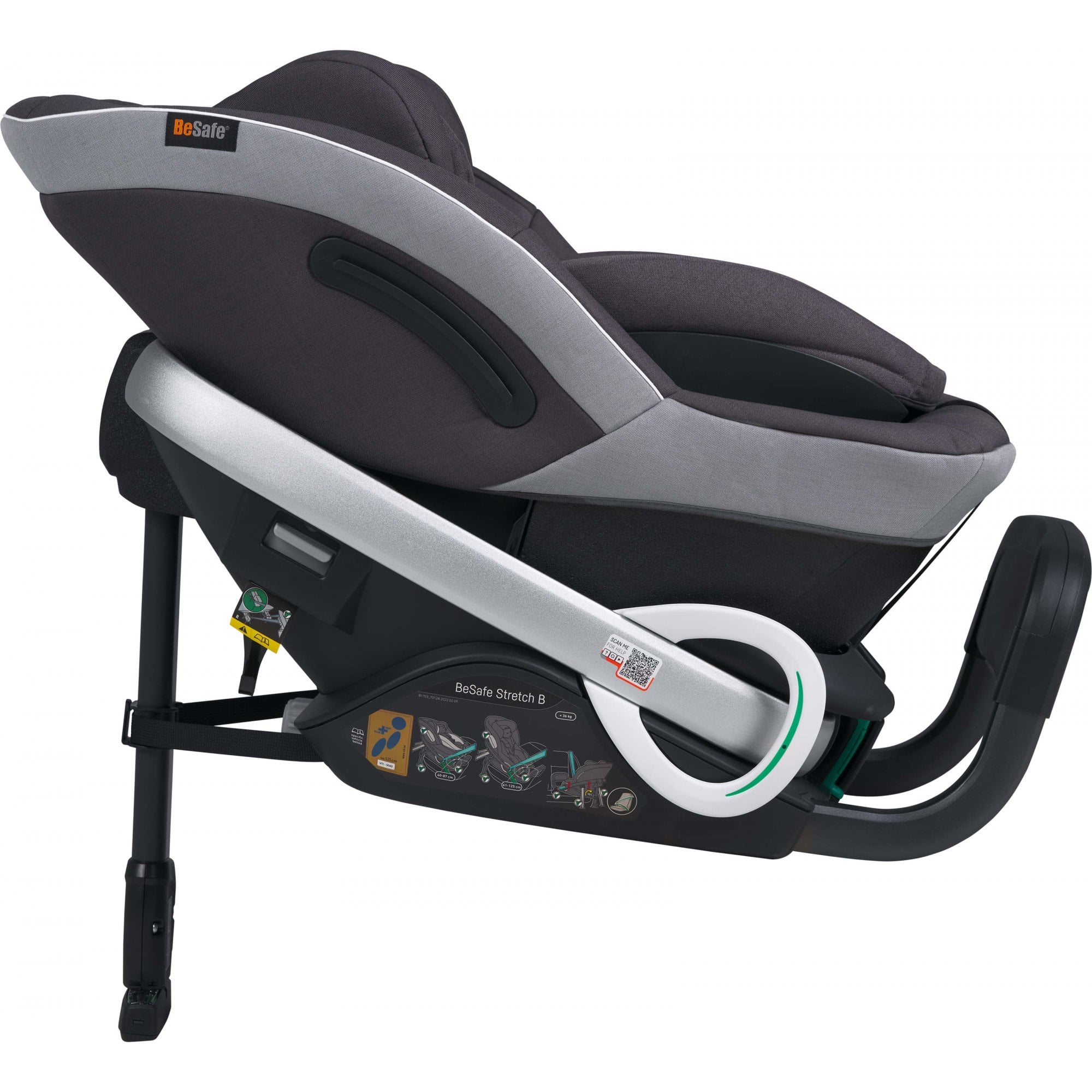 BeSafe Stretch B Rear Facing Car Seat Metallic Melange